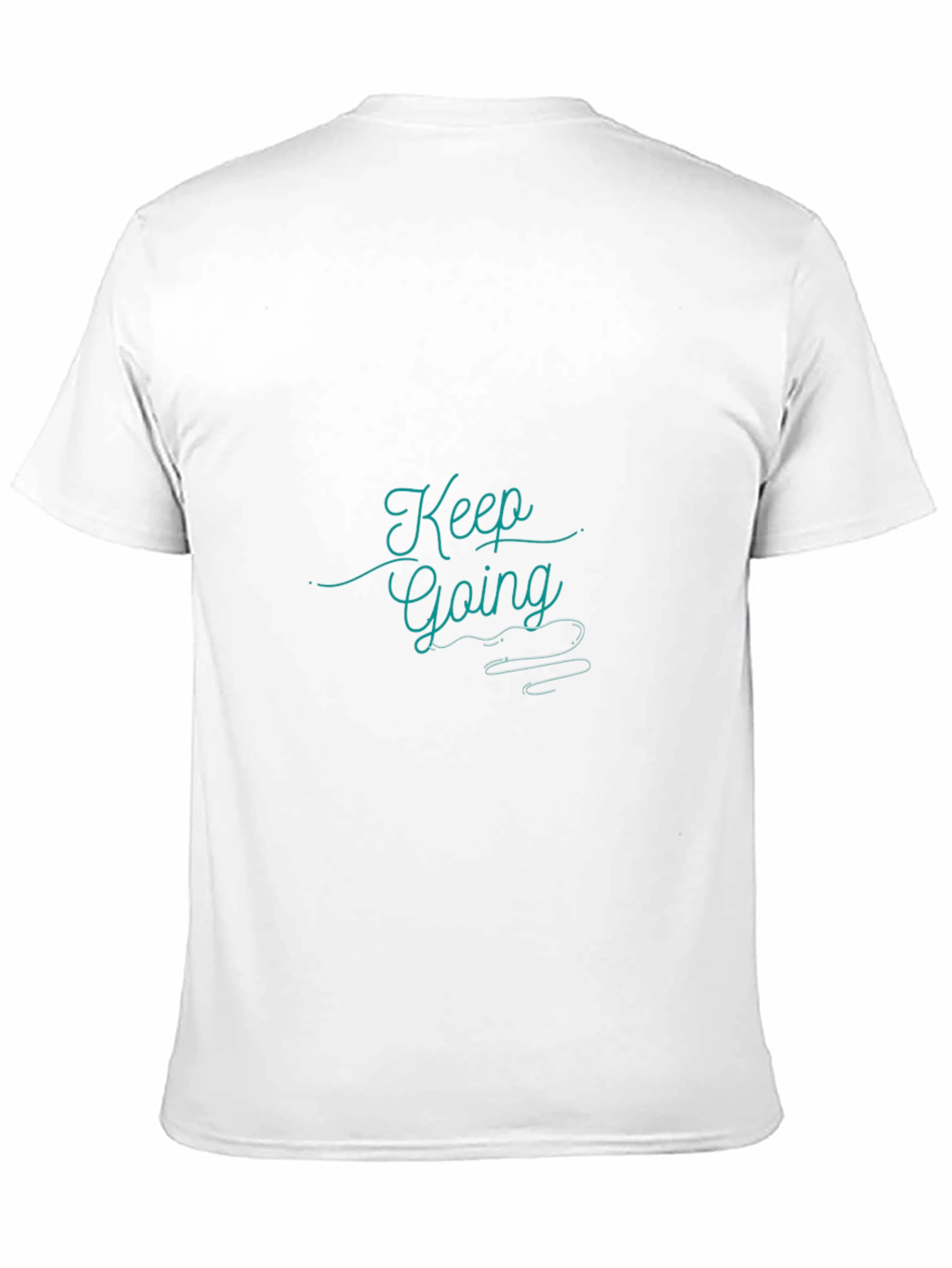 Keep Going Black Graphic Tee