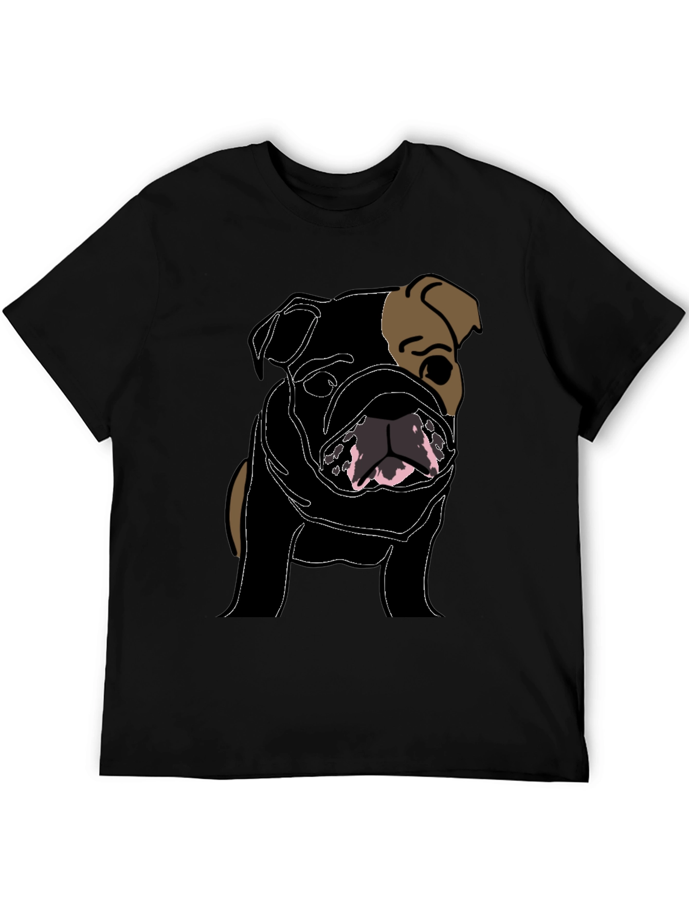Bulldog Graphic Tee - Stylish Dog Lovers Shirt