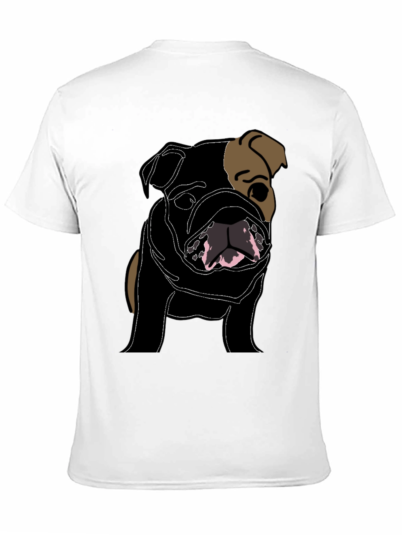 Bulldog Graphic Tee - Stylish Dog Lovers Shirt