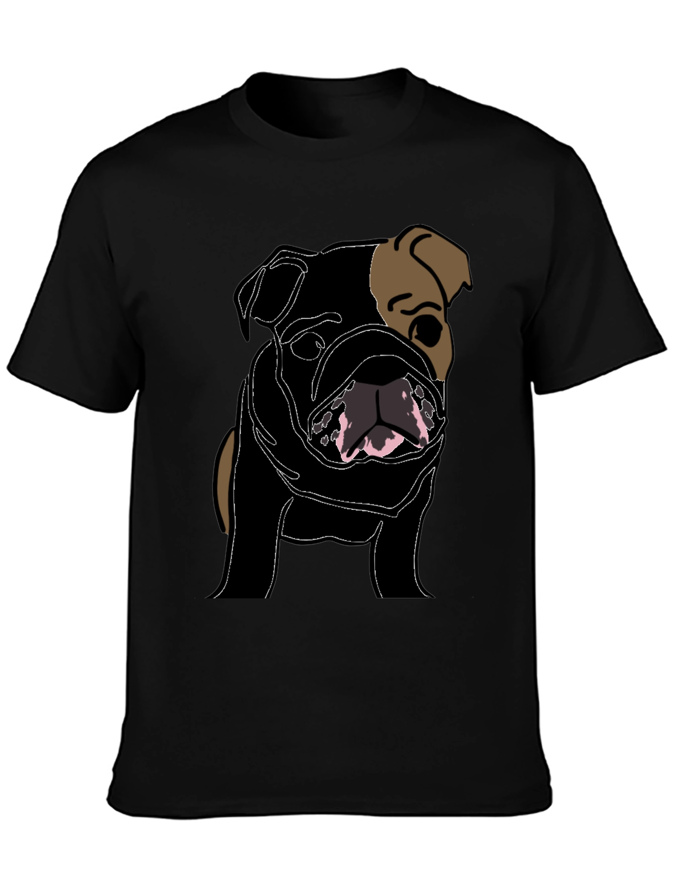 Bulldog Graphic Tee - Stylish Dog Lovers Shirt