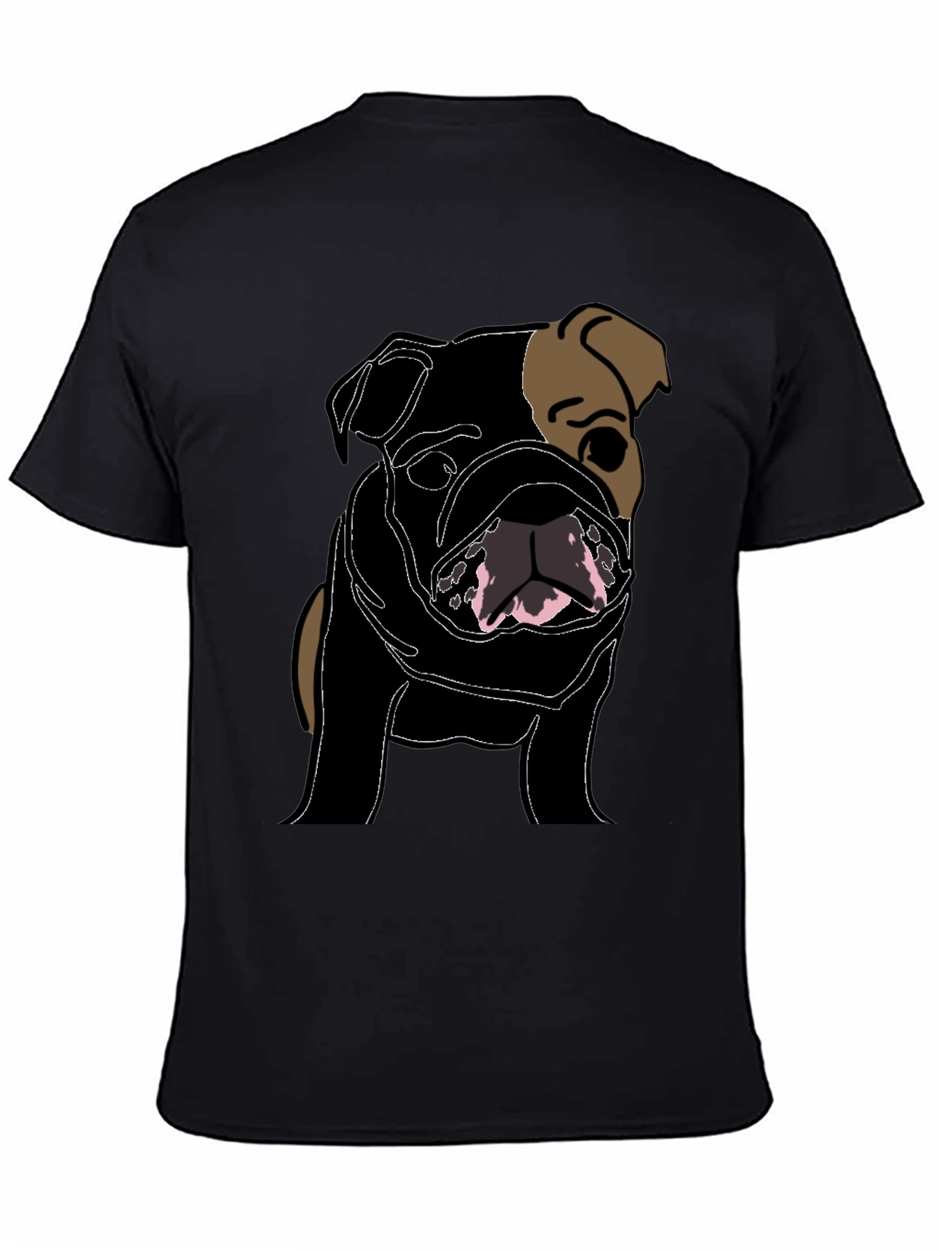 Bulldog Graphic Tee - Stylish Dog Lovers Shirt