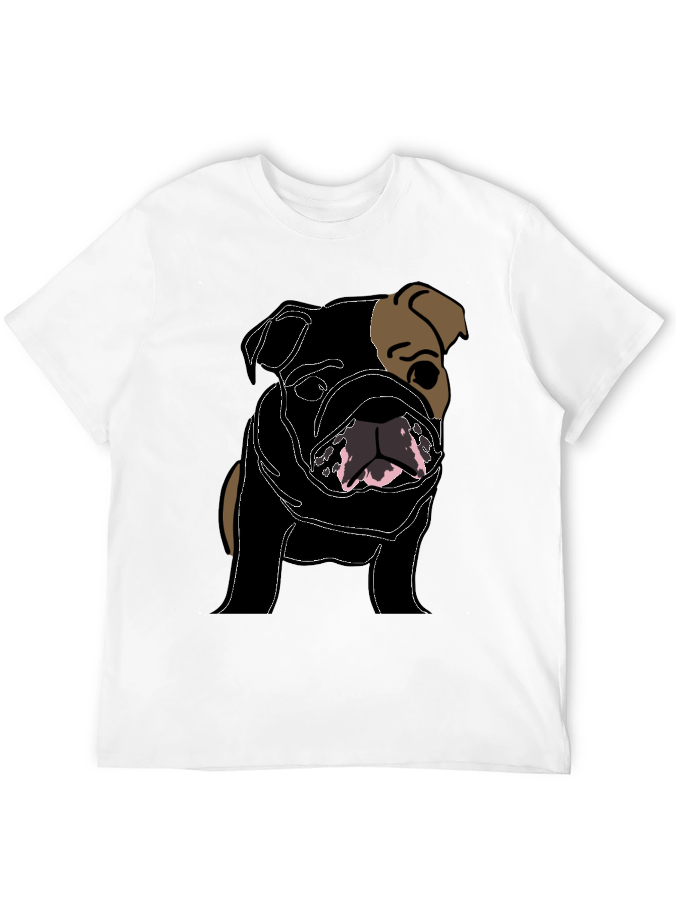 Bulldog Graphic Tee - Stylish Dog Lovers Shirt