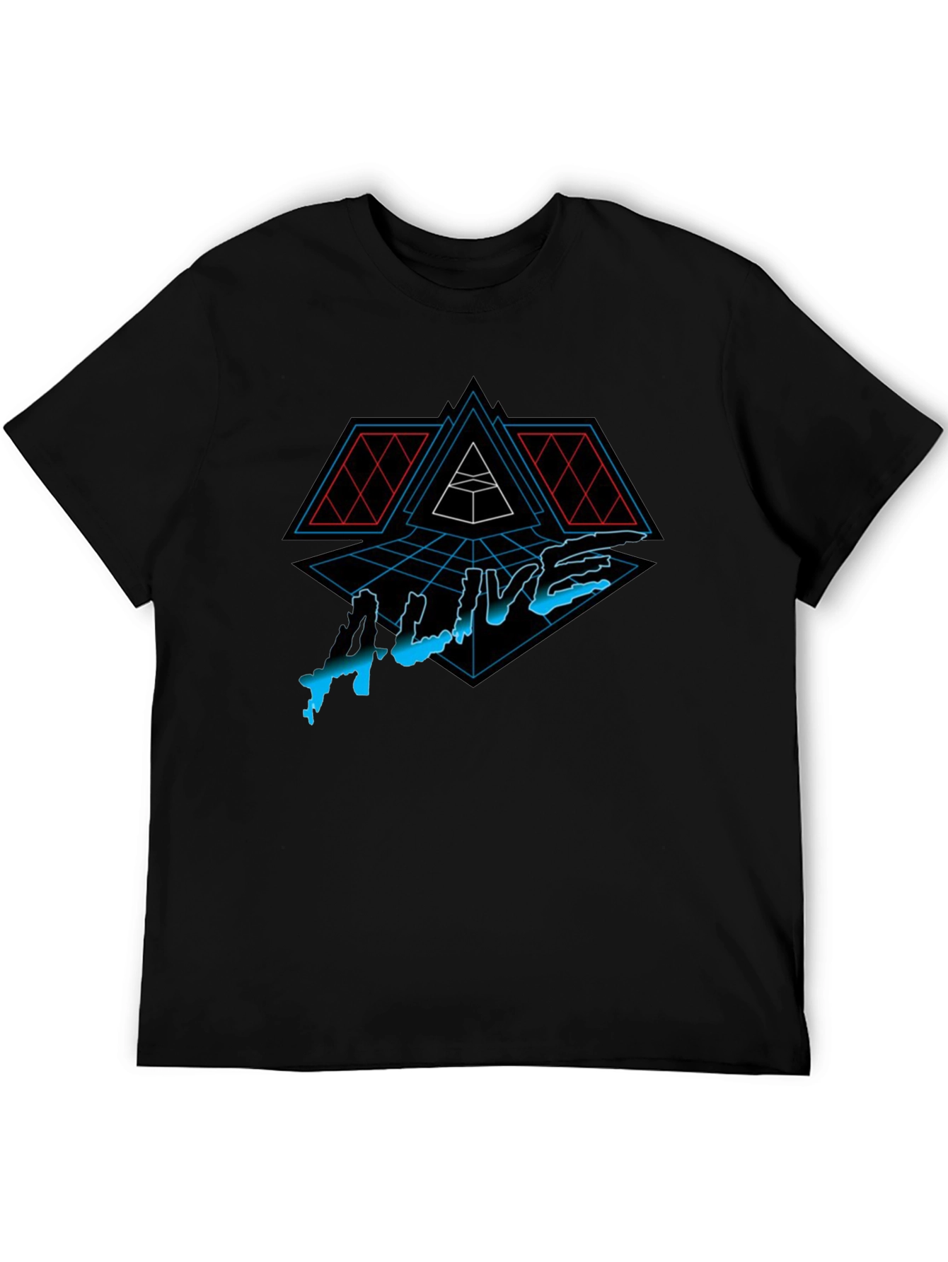 Alive Graphic Tee - Daft Punk Inspired Design