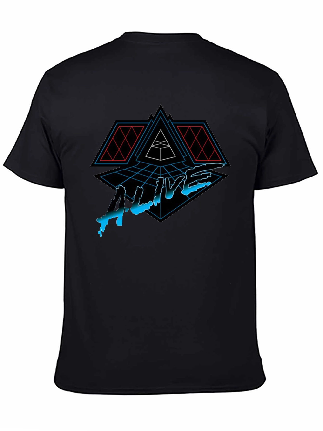 Alive Graphic Tee - Daft Punk Inspired Design