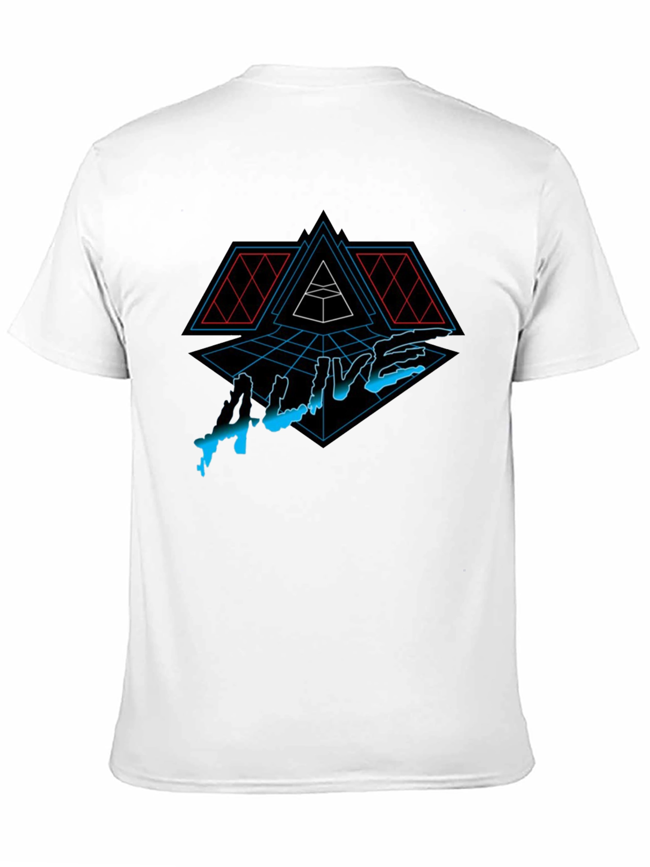 Alive Graphic Tee - Daft Punk Inspired Design