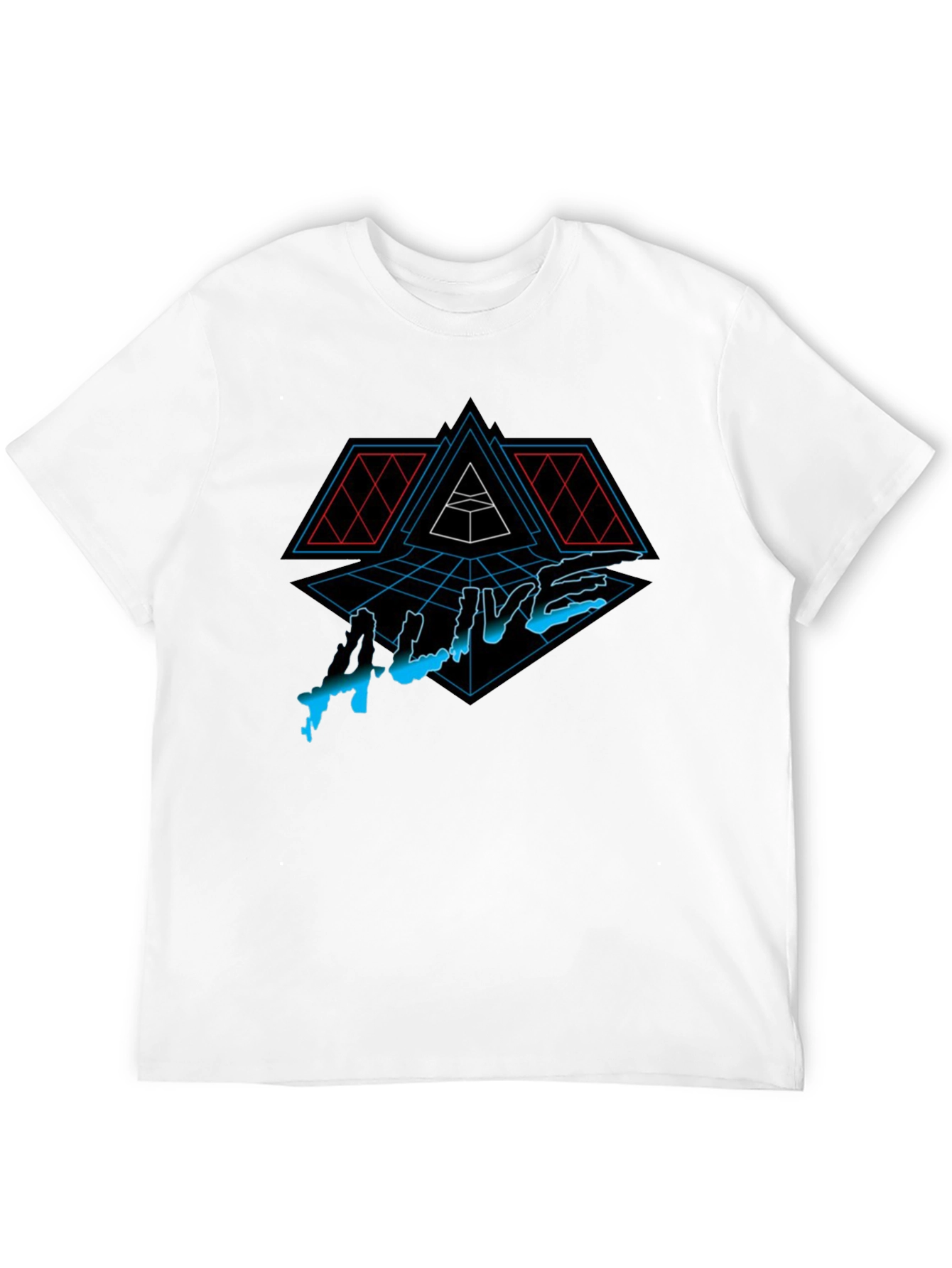 Alive Graphic Tee - Daft Punk Inspired Design