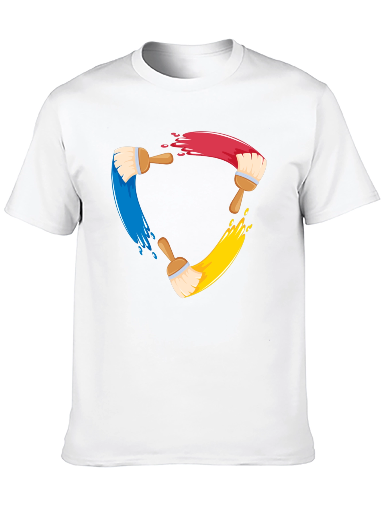 Creative Painters Brush T-Shirt