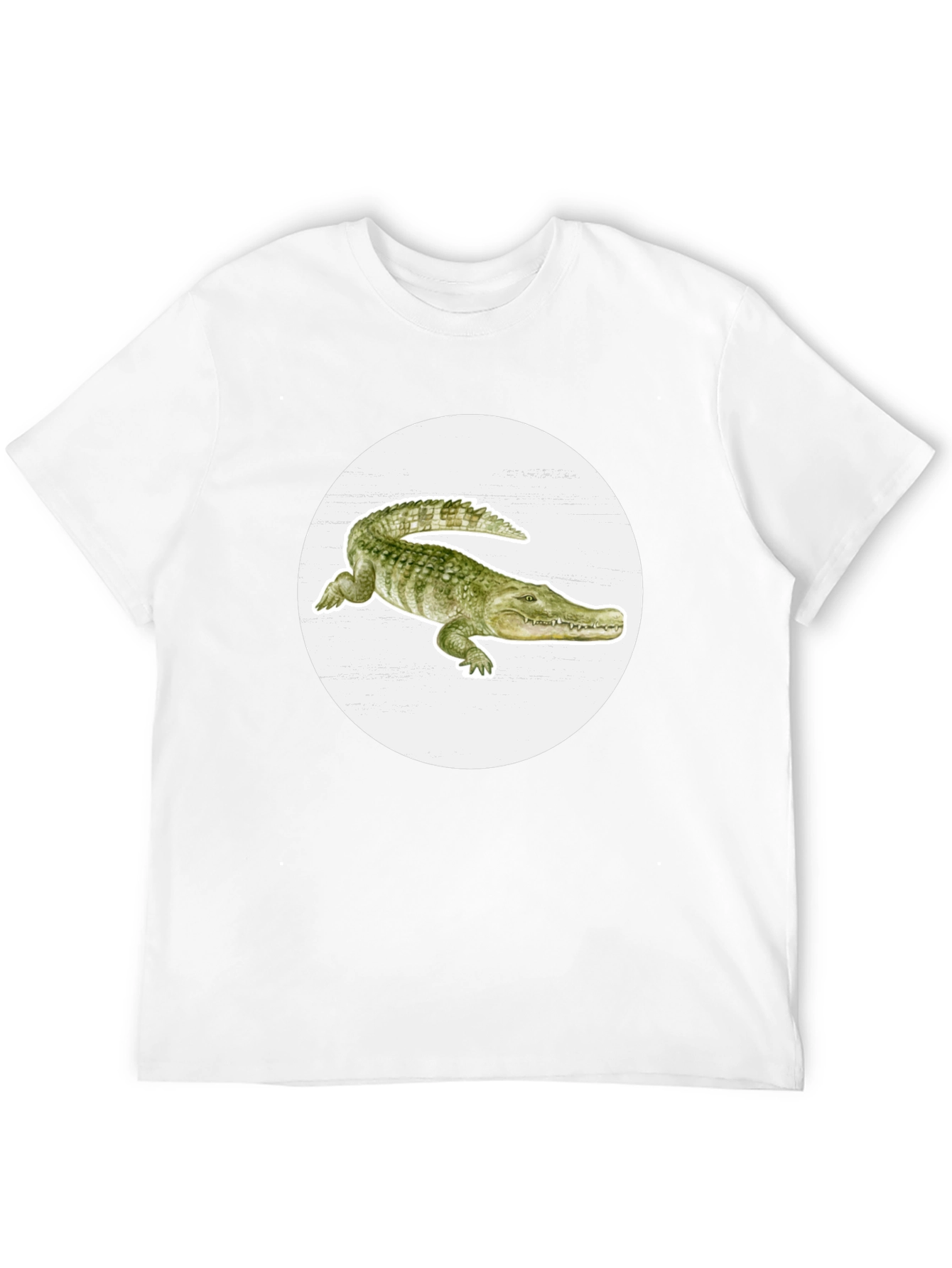 Alligator Graphic Tee - Cool Reptile Print