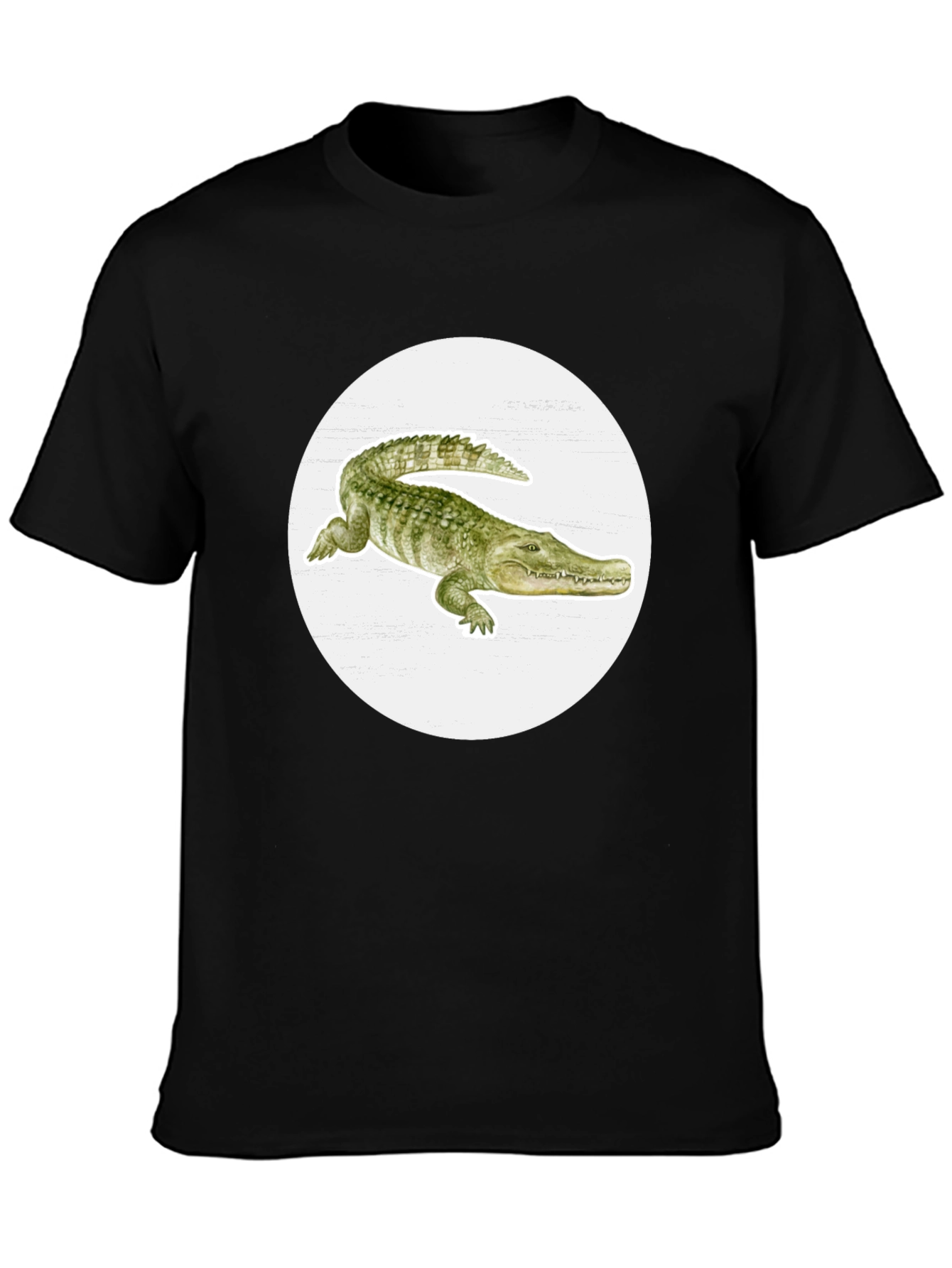 Alligator Graphic Tee - Cool Reptile Print