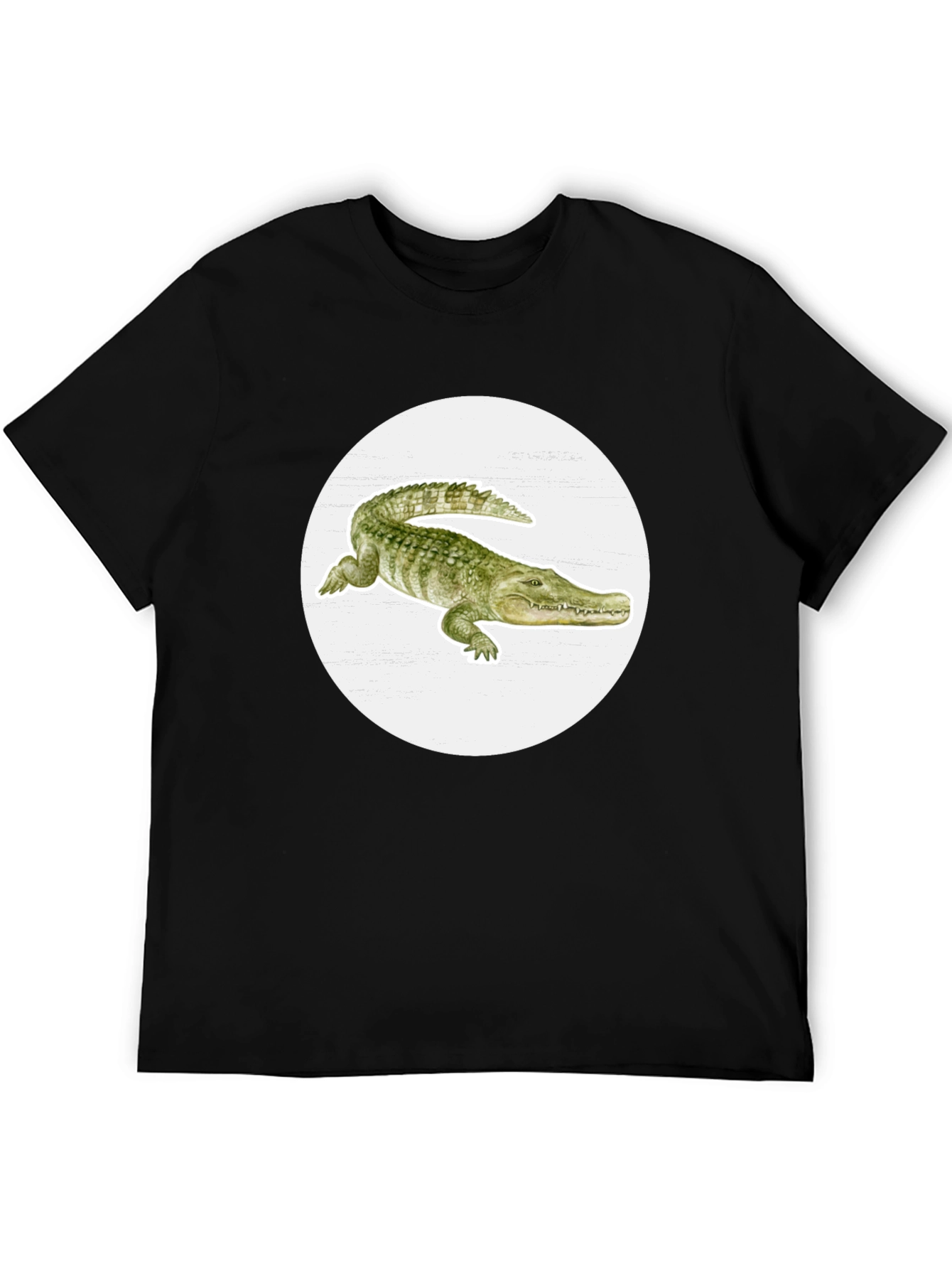 Alligator Graphic Tee - Cool Reptile Print