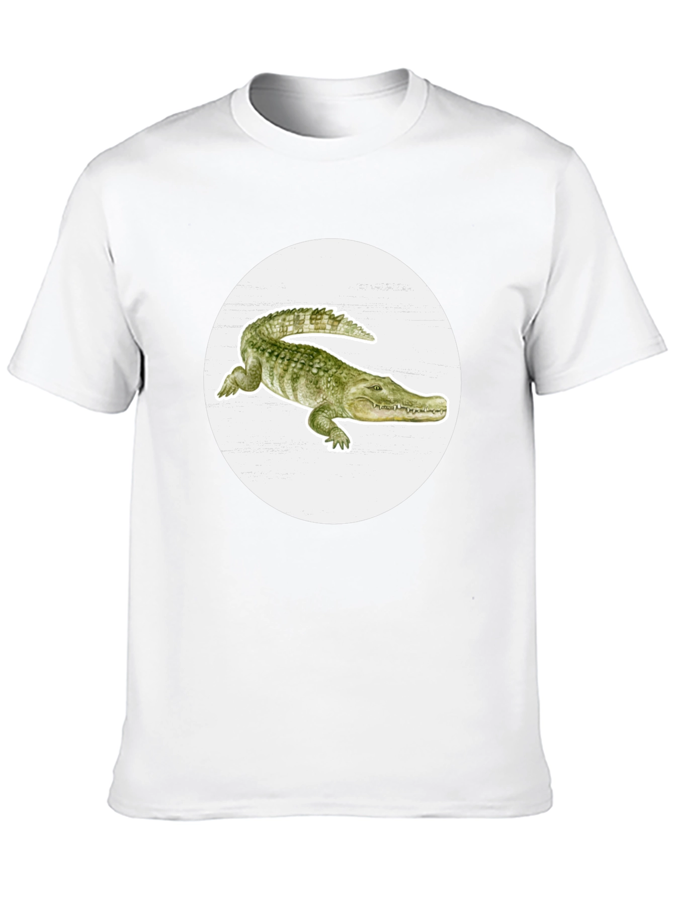 Alligator Graphic Tee - Cool Reptile Print