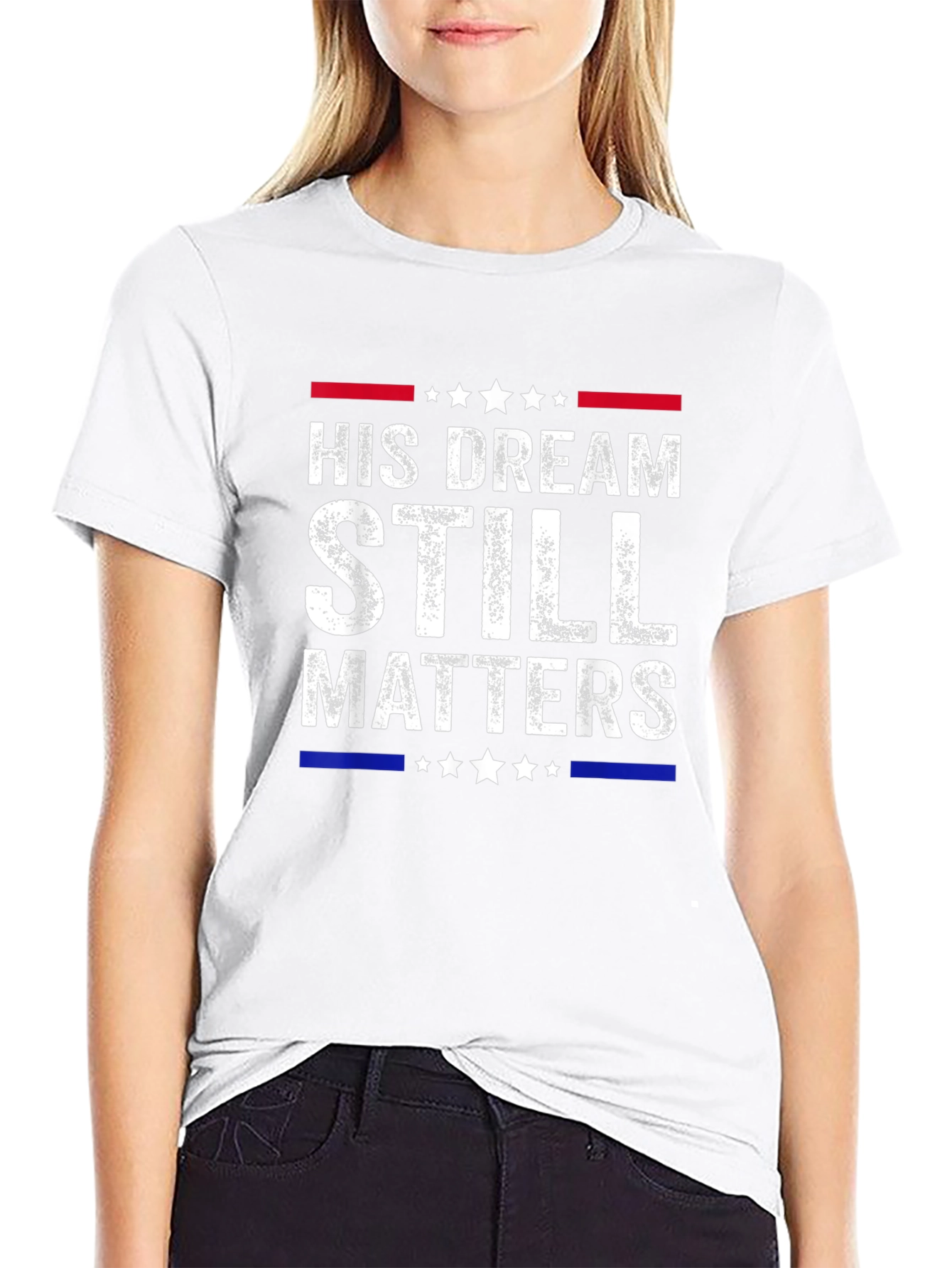 His Dream Still Matters Black T-Shirt