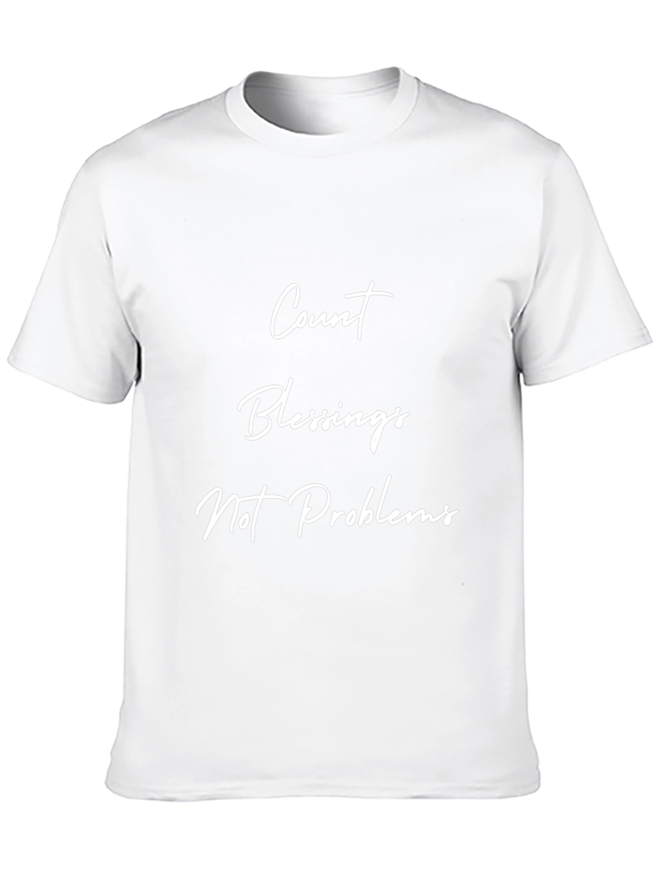 Count Blessings Black Graphic Tee
