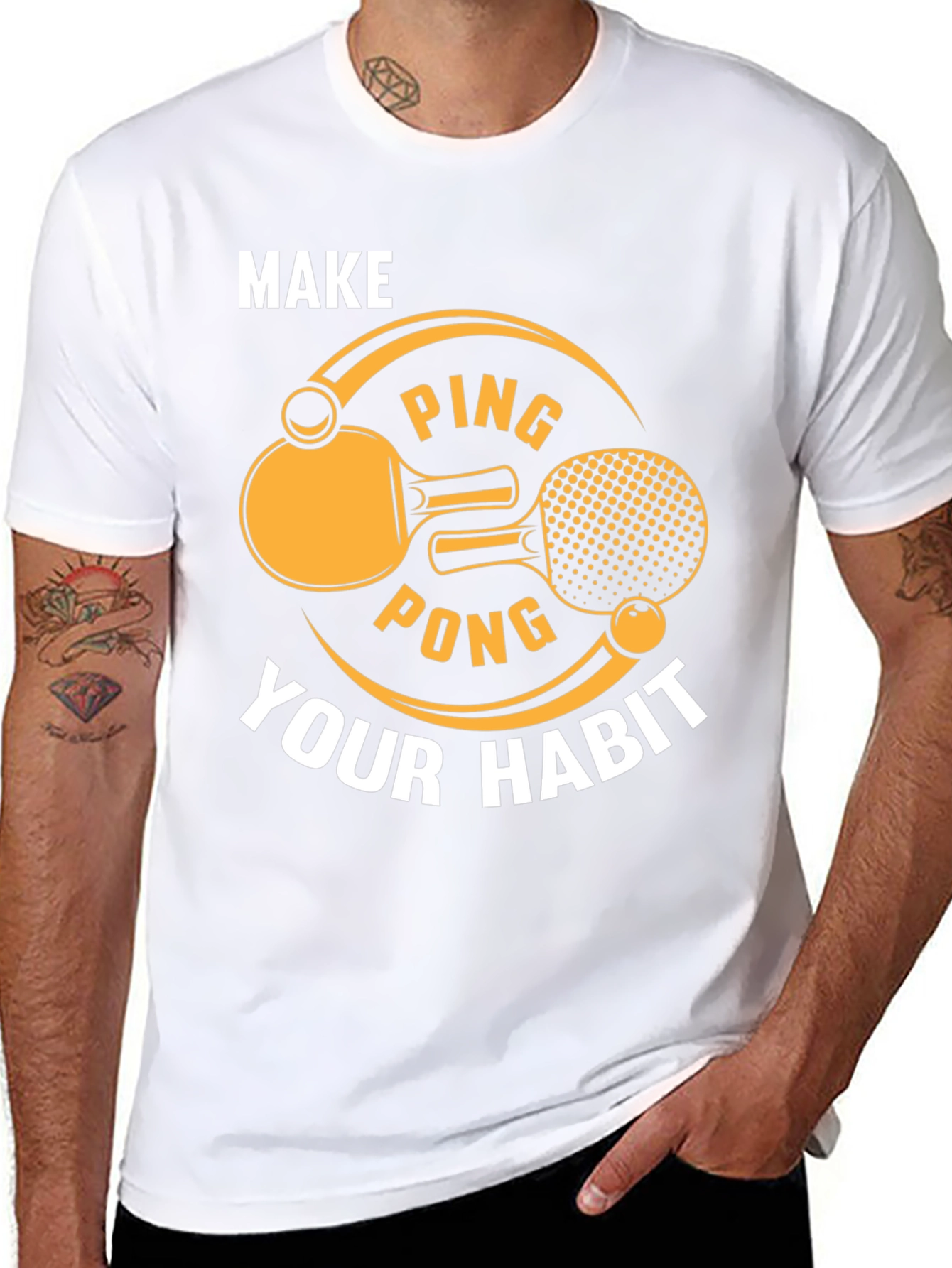 Ping Pong T-Shirt - Make it Your Habit