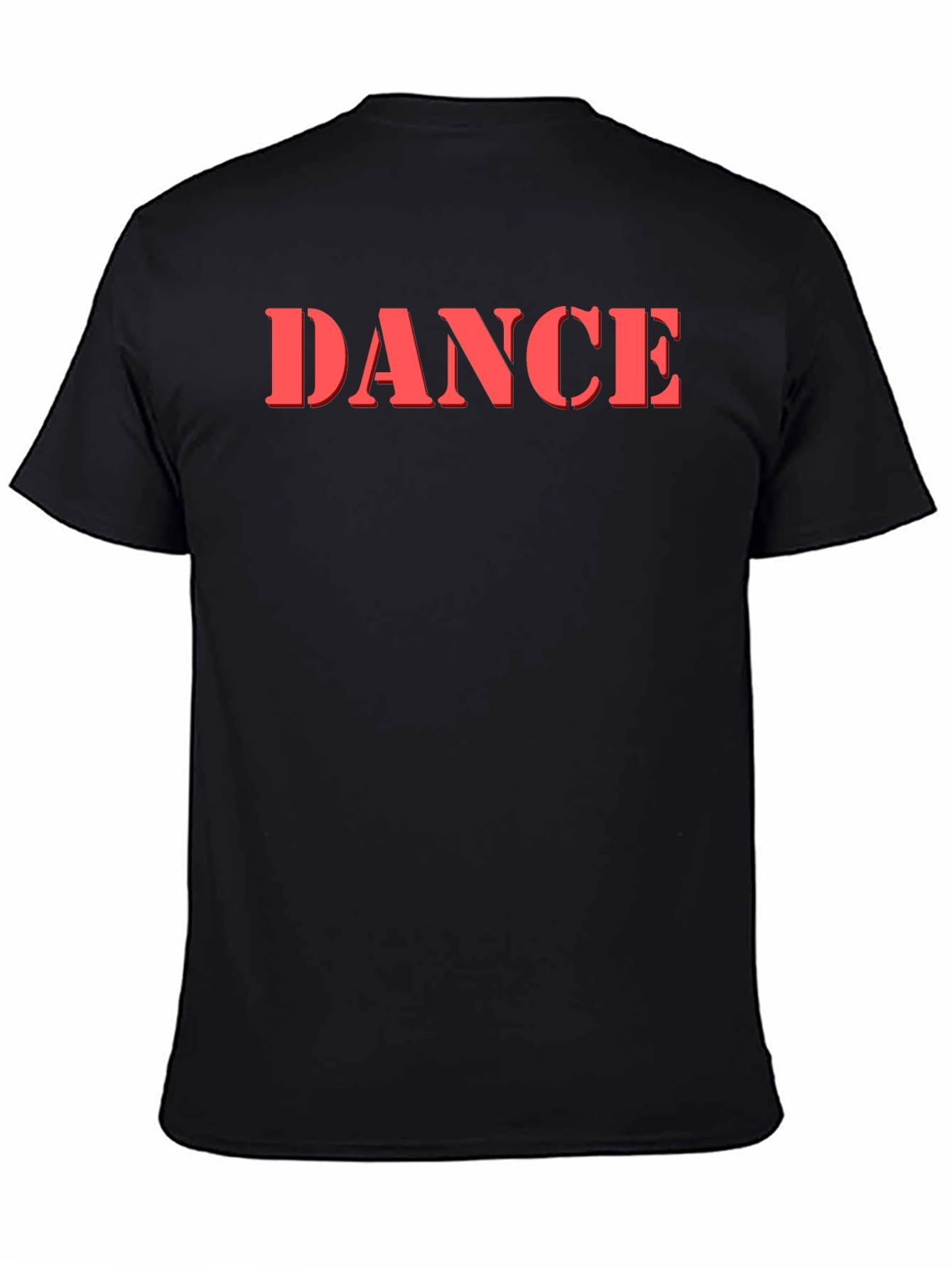 DANCE Graphic Black T-Shirt