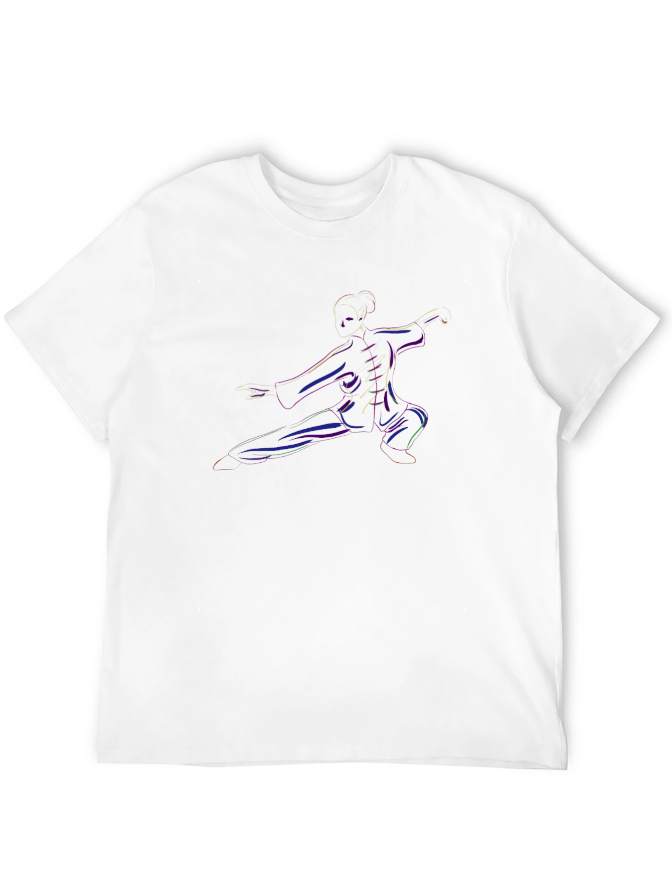 Tai Chi Graphic Tee - Martial Arts Style