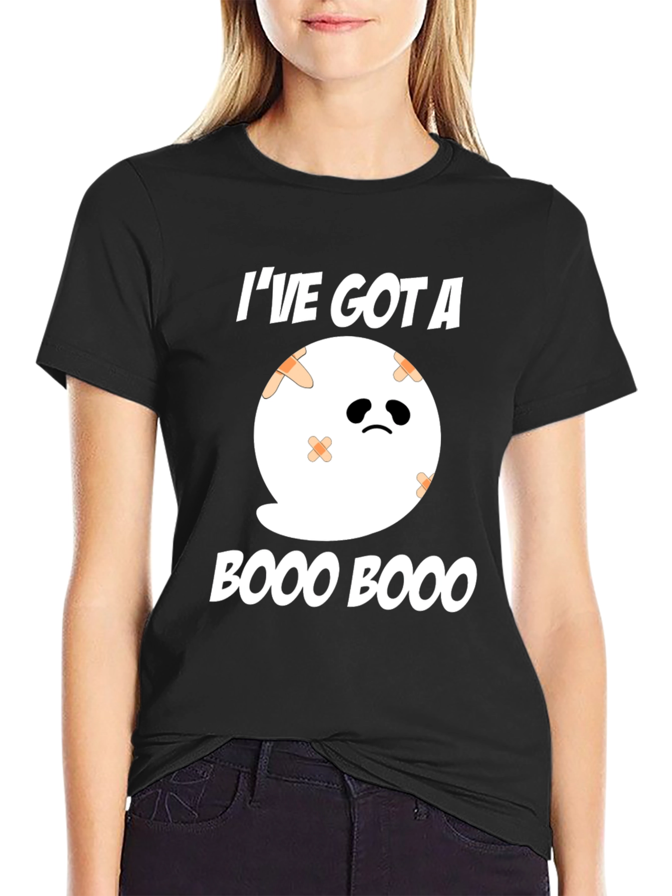 Boo Boo Ghost T-Shirt - Halloween Humor