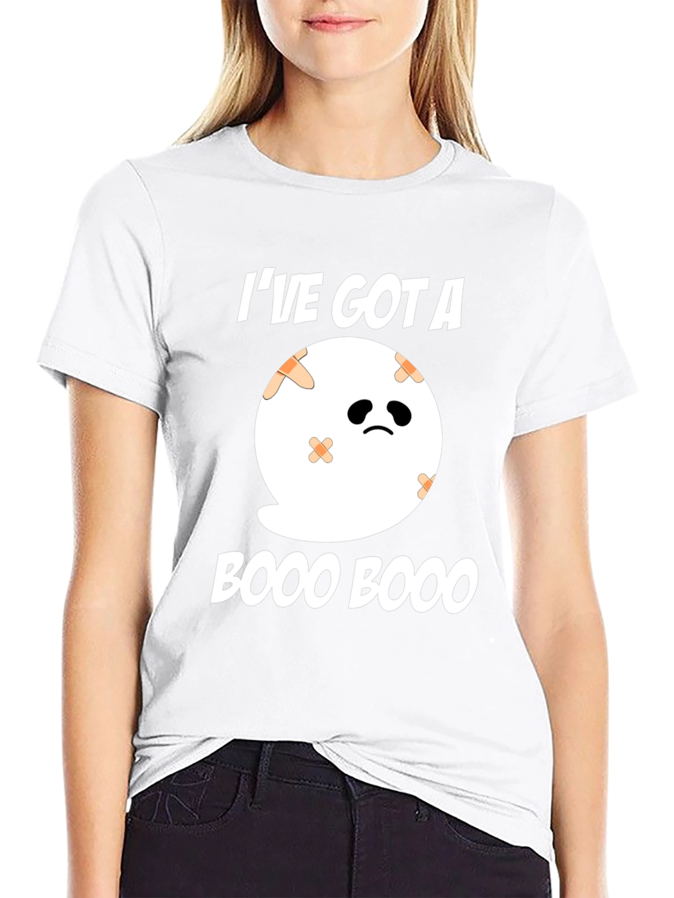 Boo Boo Ghost T-Shirt - Halloween Humor