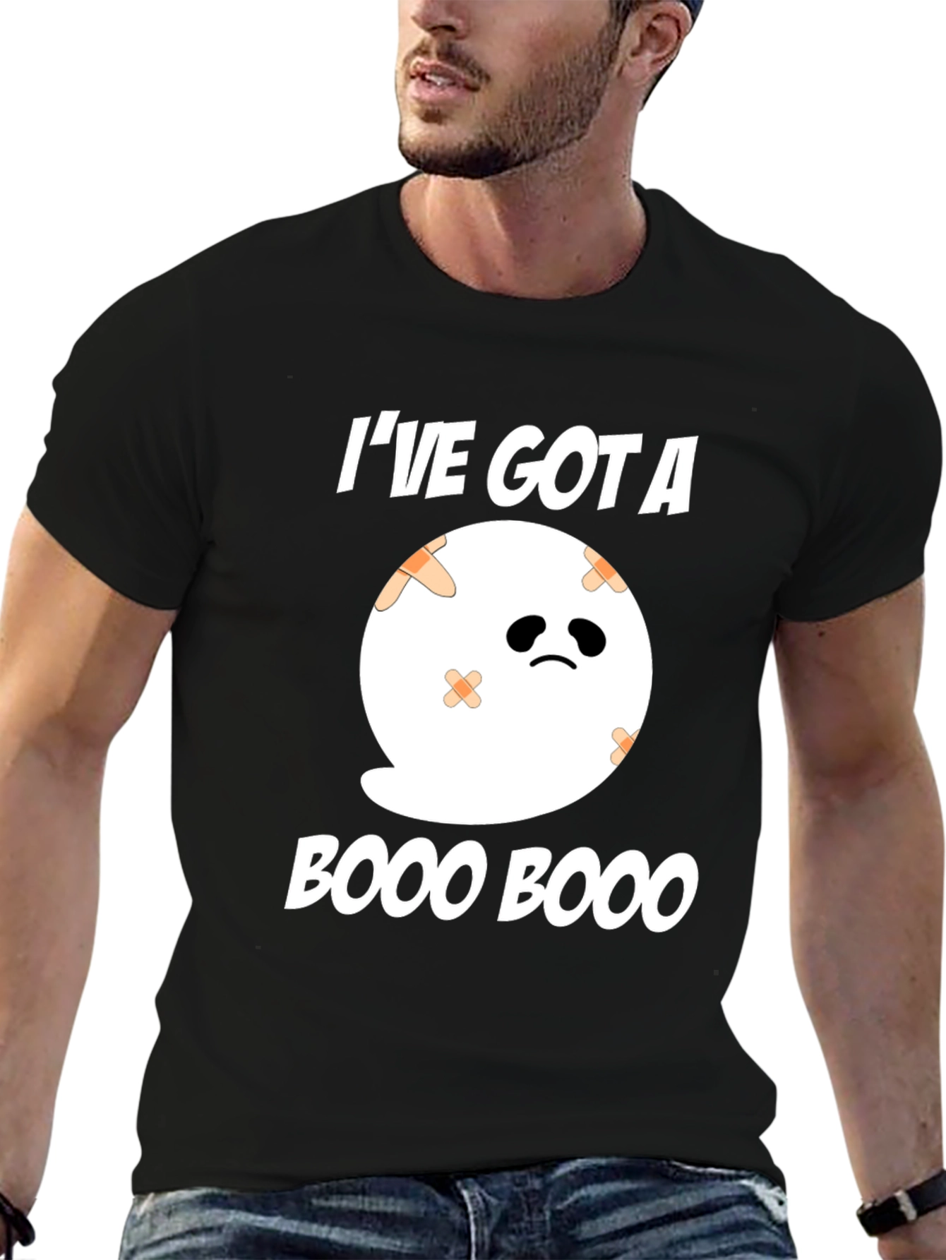 Boo Boo Ghost T-Shirt - Halloween Humor
