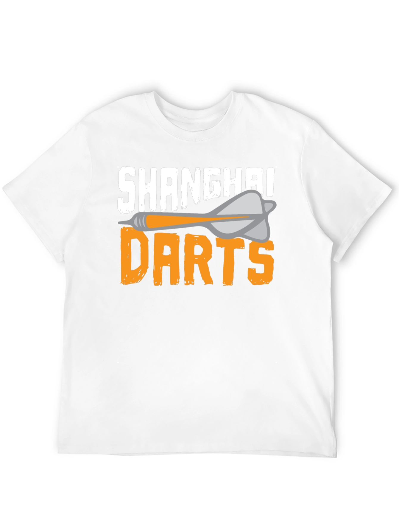 Shanghai Darts Graphic T-Shirt - Black