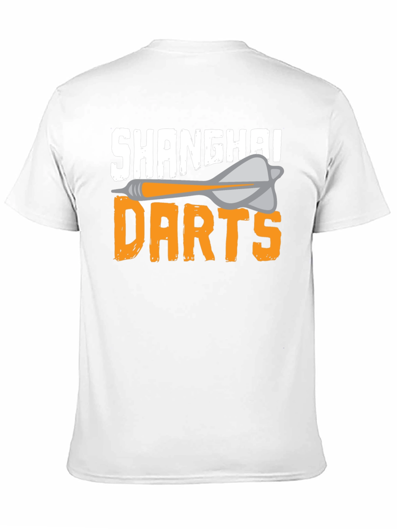 Shanghai Darts Graphic T-Shirt - Black