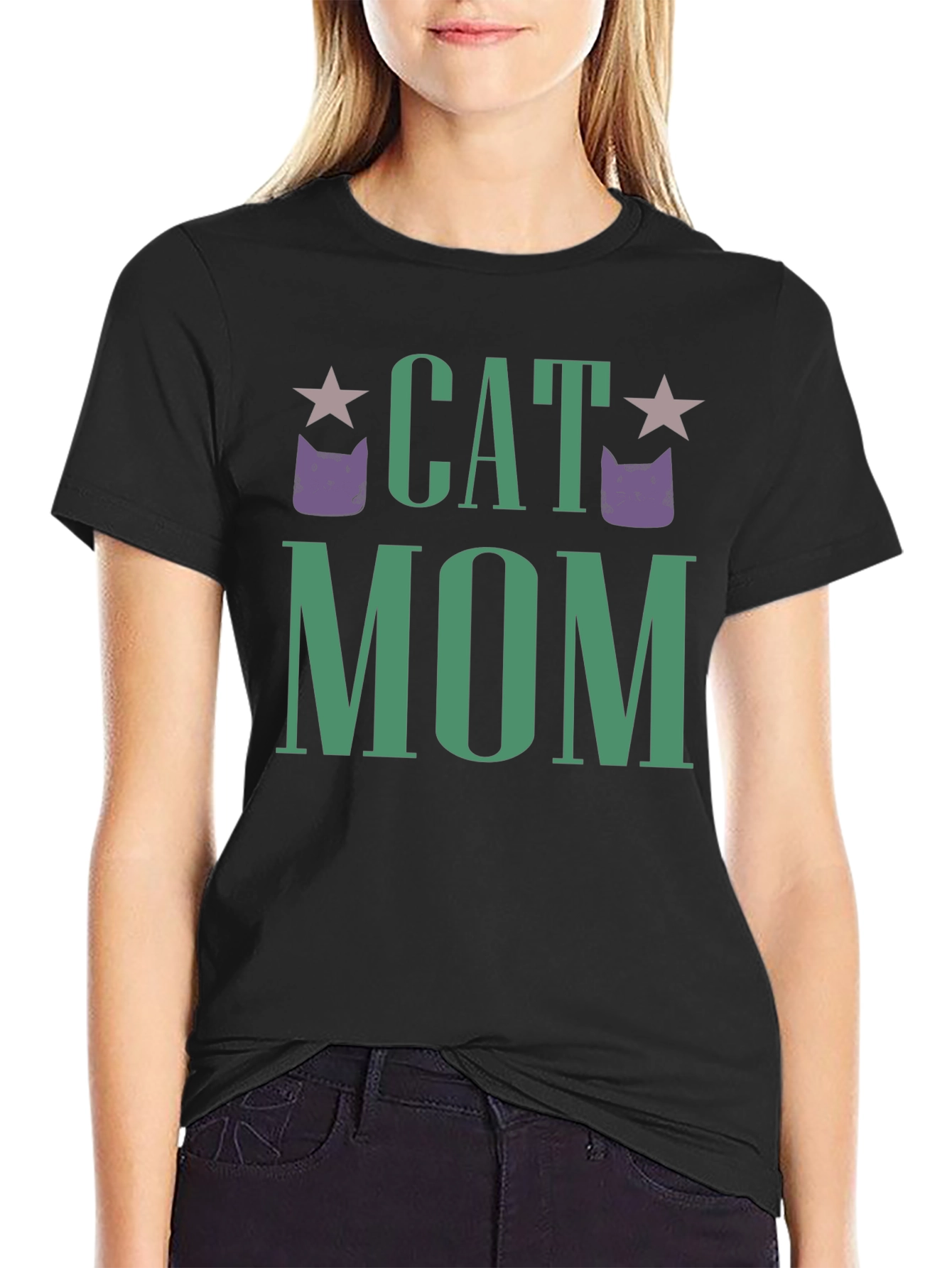 Cat Mom T-Shirt - Cute Pet Lover Tee