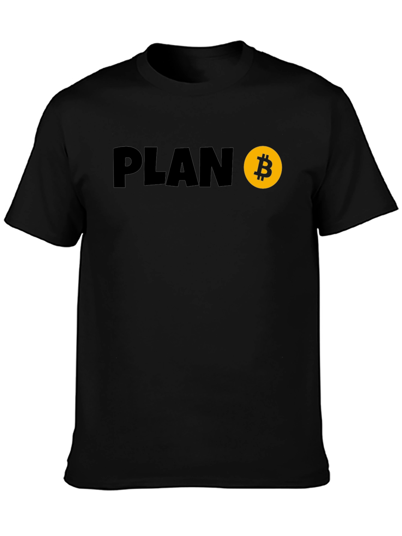 Bitcoin Plan Black T-Shirt
