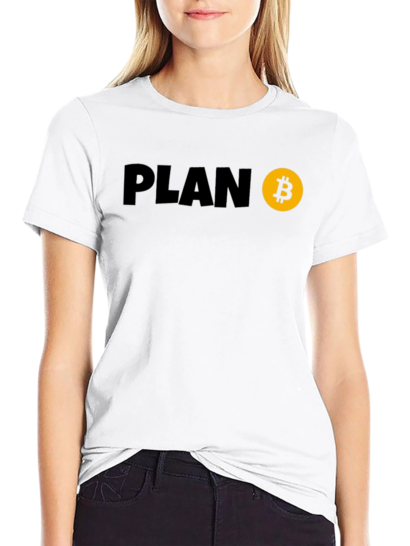 Bitcoin Plan Black T-Shirt