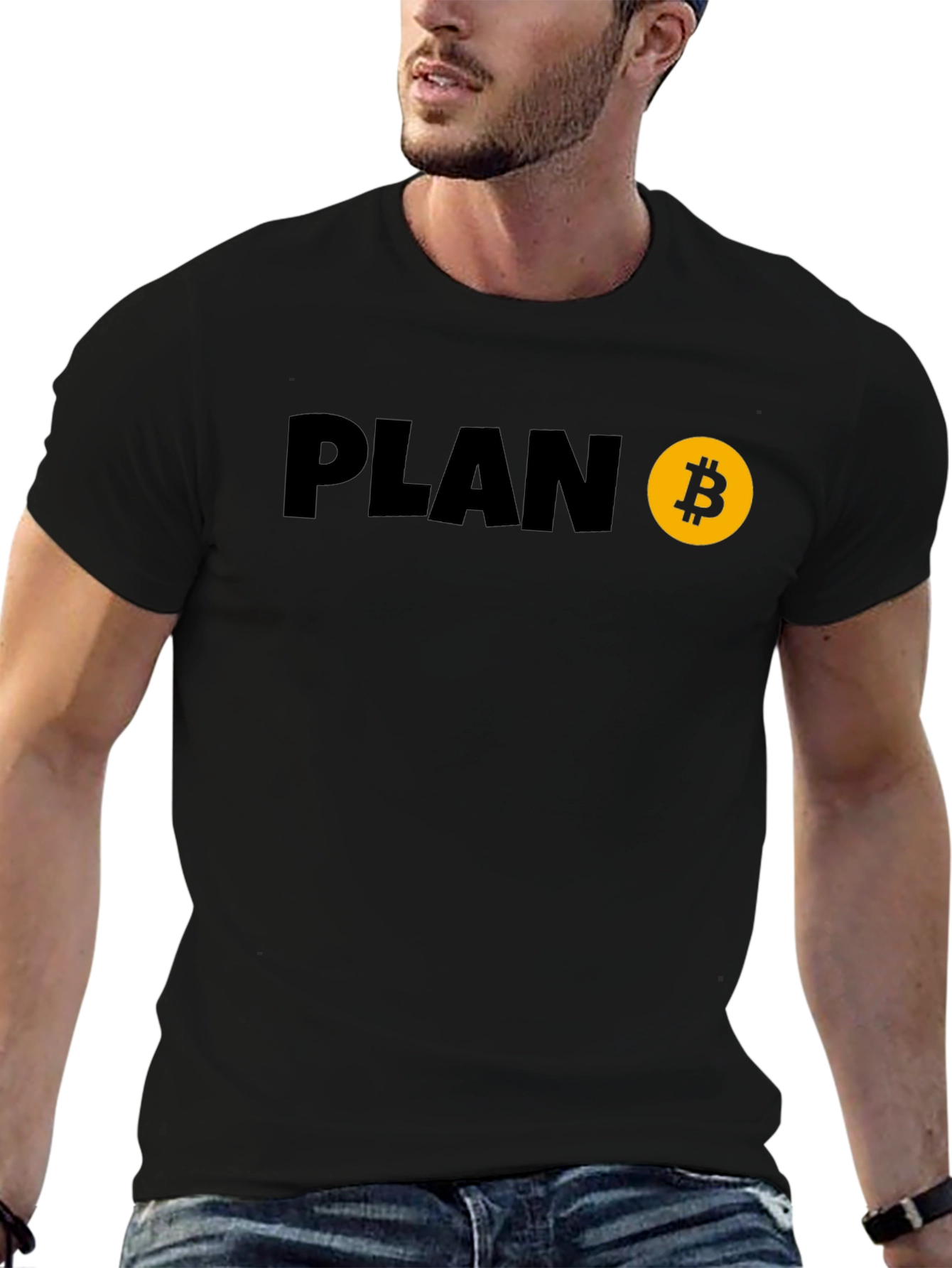 Bitcoin Plan Black T-Shirt