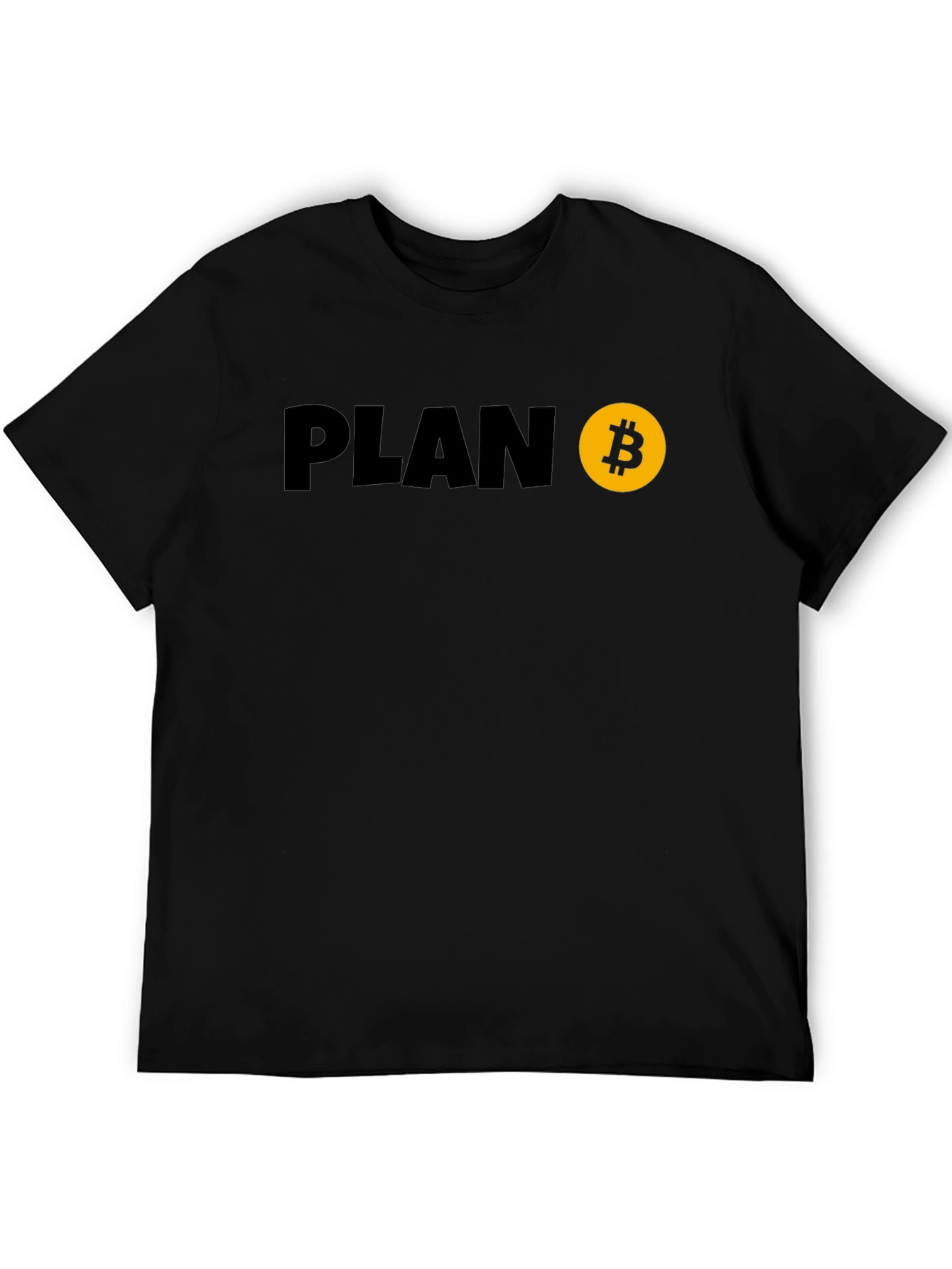 Bitcoin Plan Black T-Shirt
