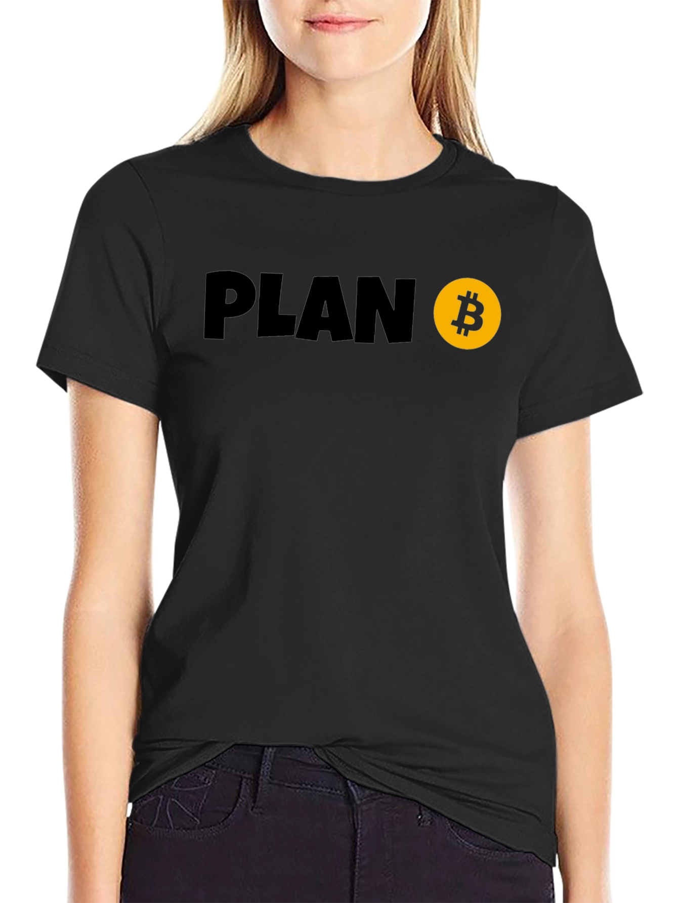 Bitcoin Plan Black T-Shirt