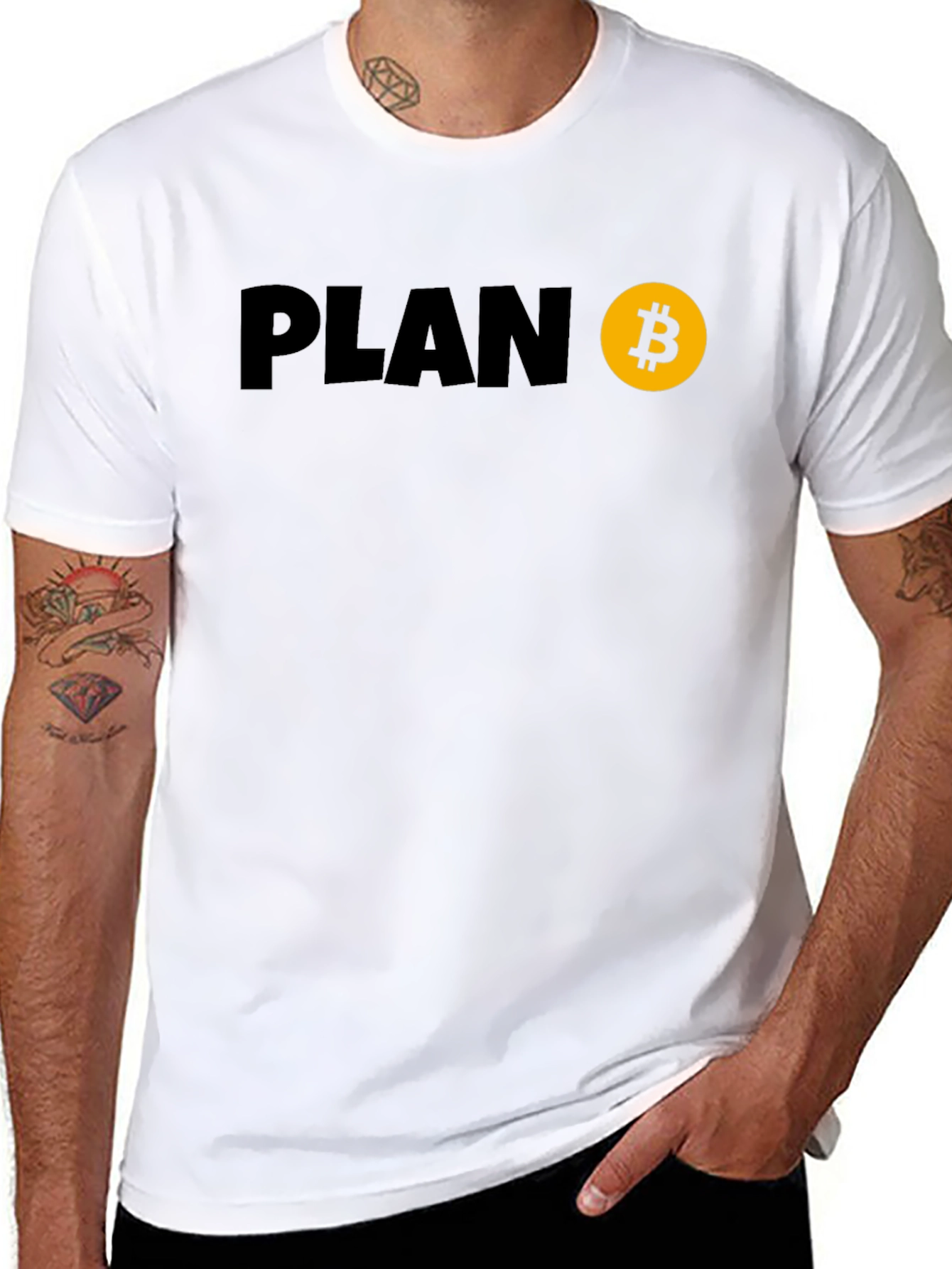 Bitcoin Plan Black T-Shirt