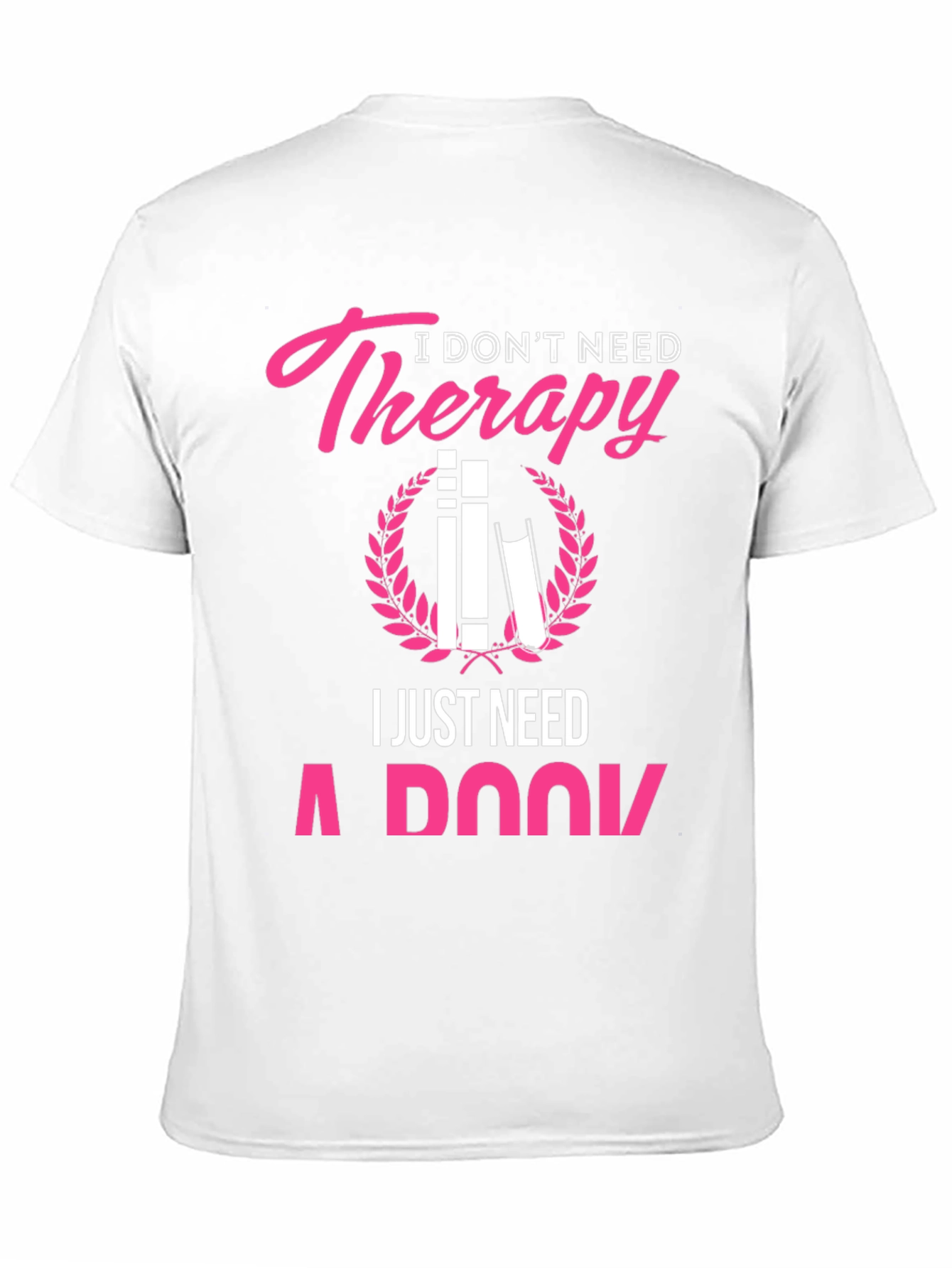 Therapy Book Lover Graphic T-Shirt
