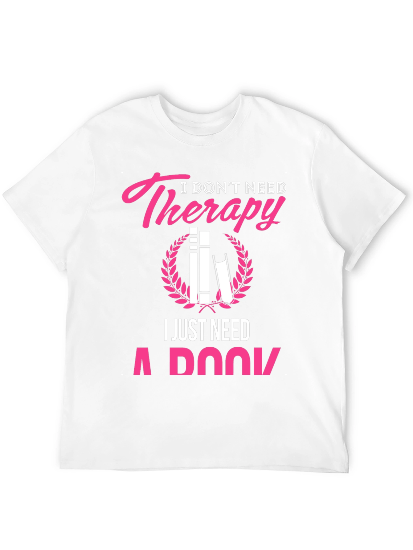 Therapy Book Lover Graphic T-Shirt