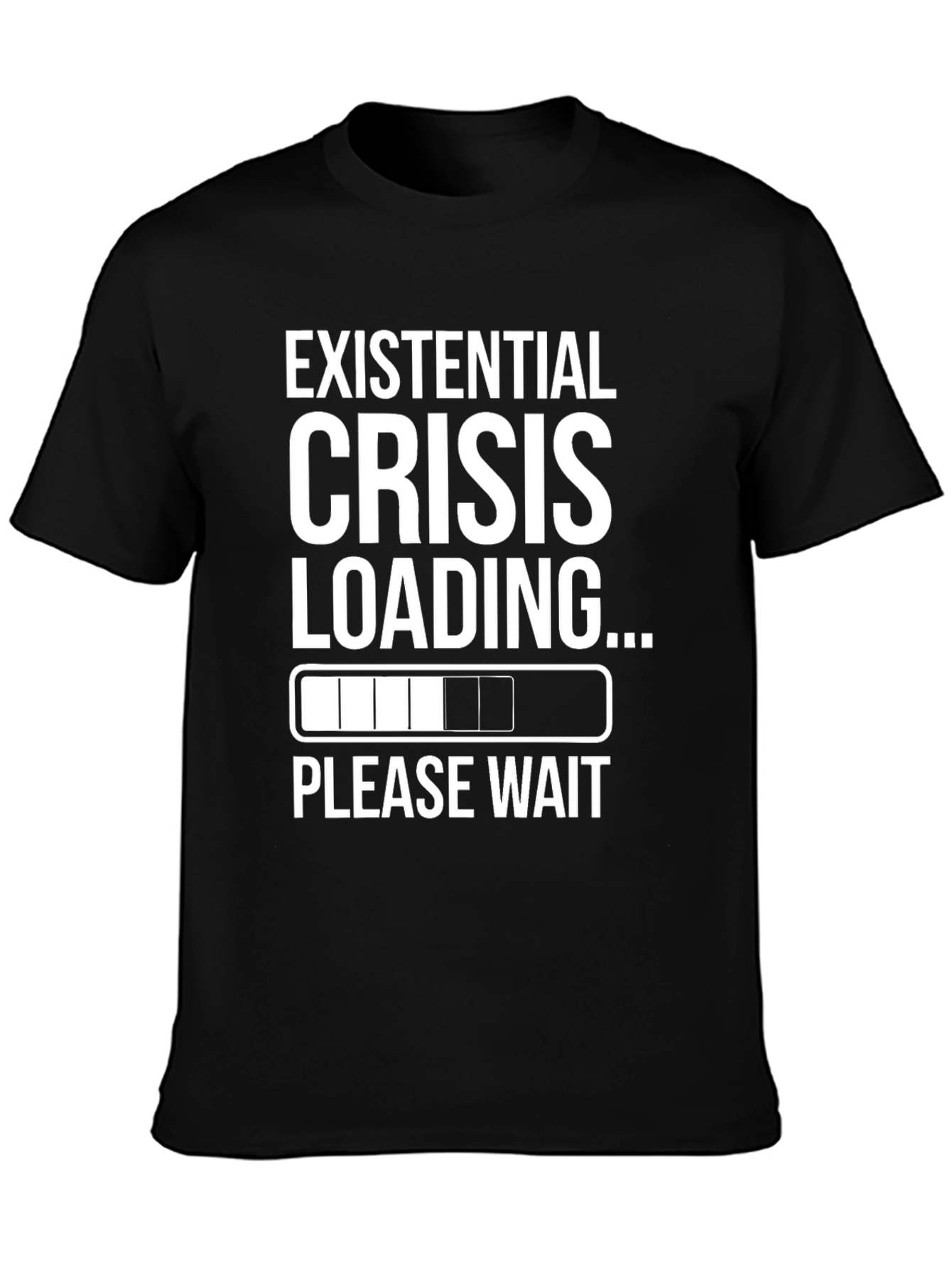 Existential Crisis Loading Funny T-Shirt