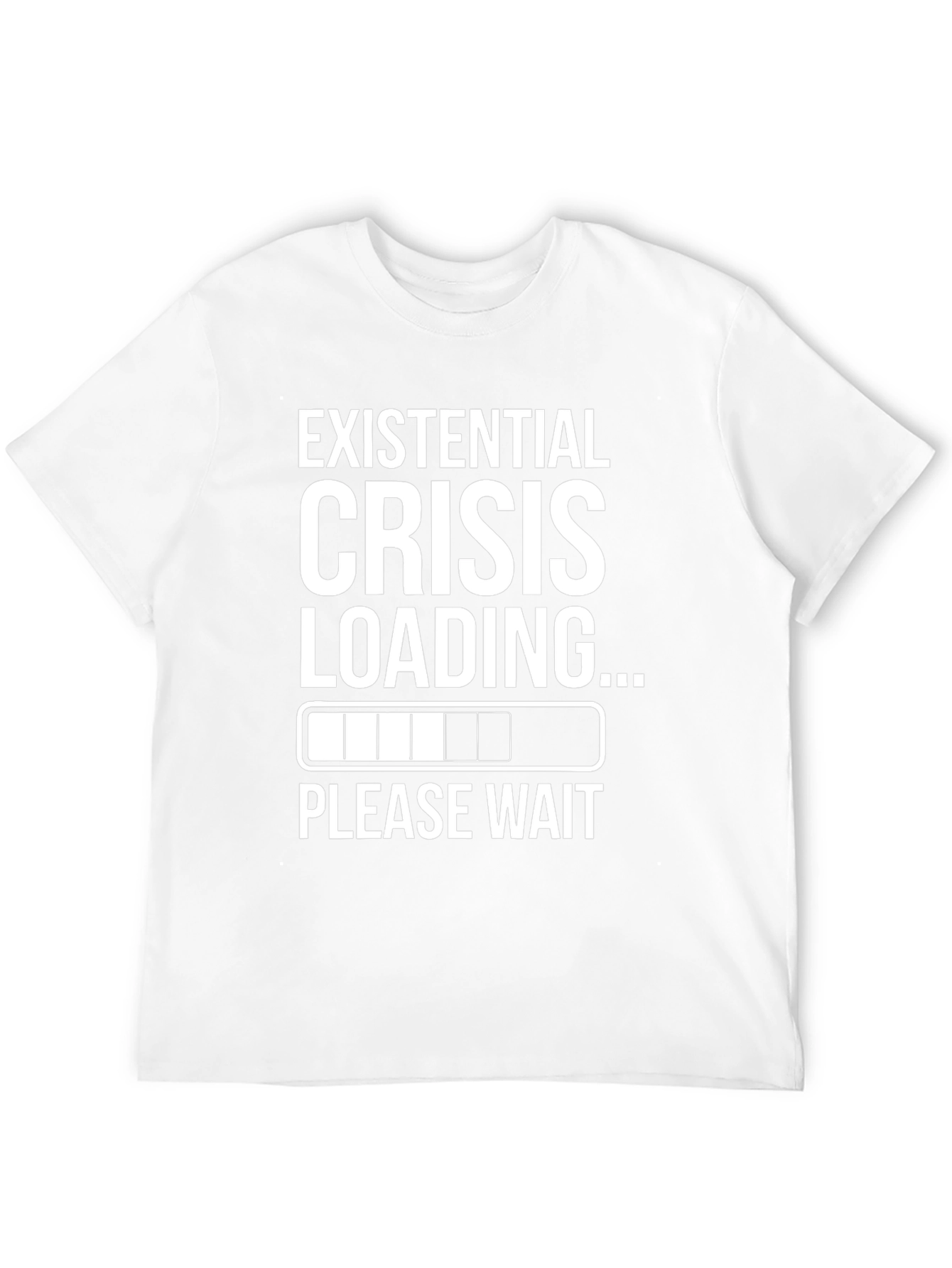 Existential Crisis Loading Funny T-Shirt