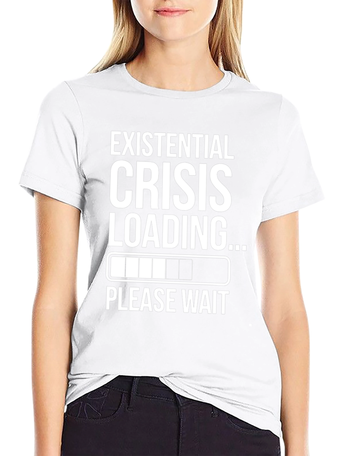 Existential Crisis Loading Funny T-Shirt