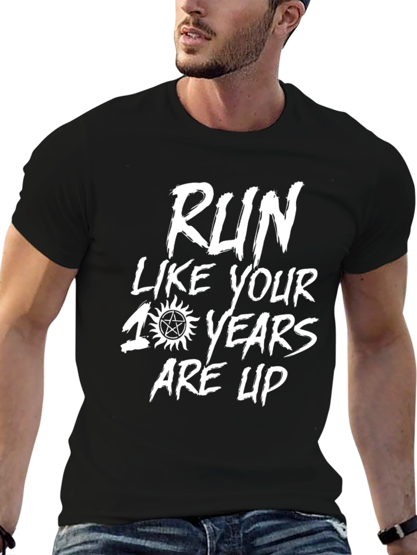 Run Like Your 100 Years Are Up T-Shirt