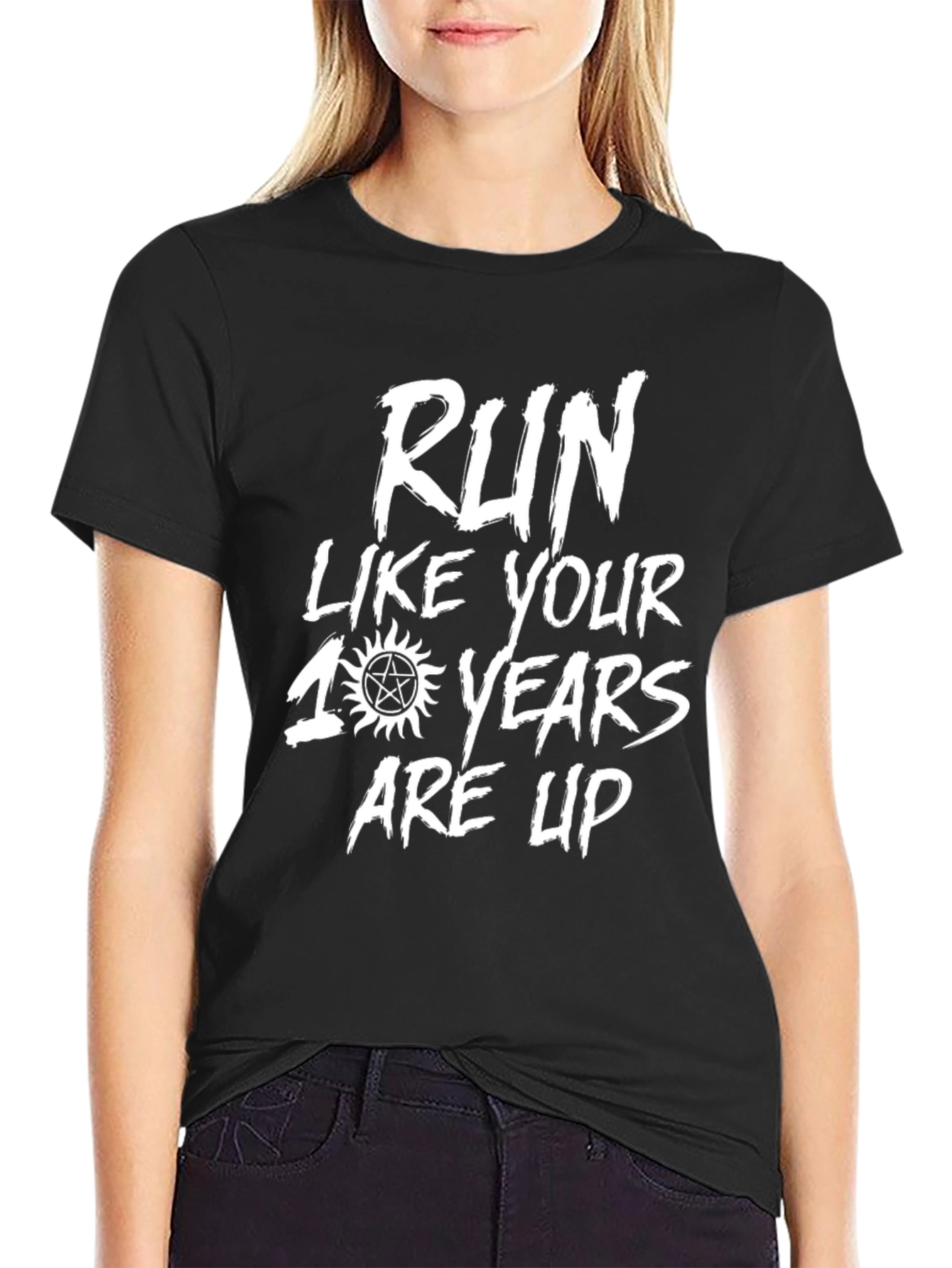 Run Like Your 100 Years Are Up T-Shirt