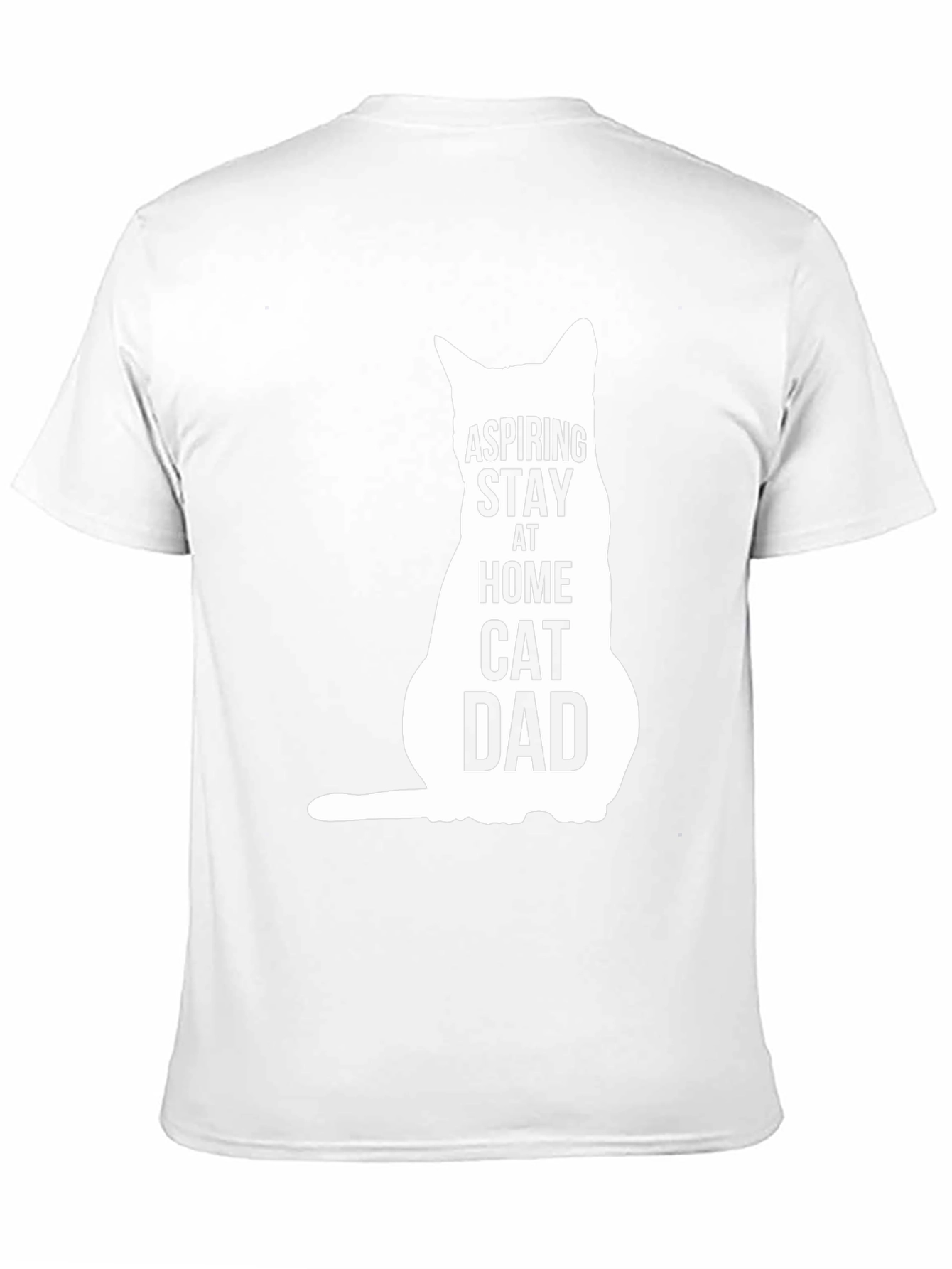 Aspiring Stay At Home Cat Dad T-Shirt