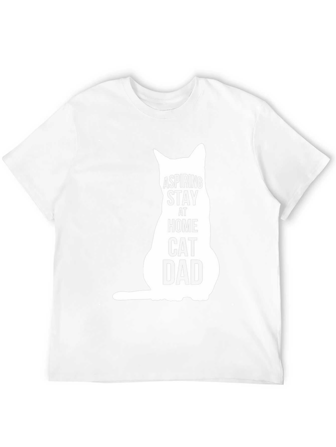 Aspiring Stay At Home Cat Dad T-Shirt