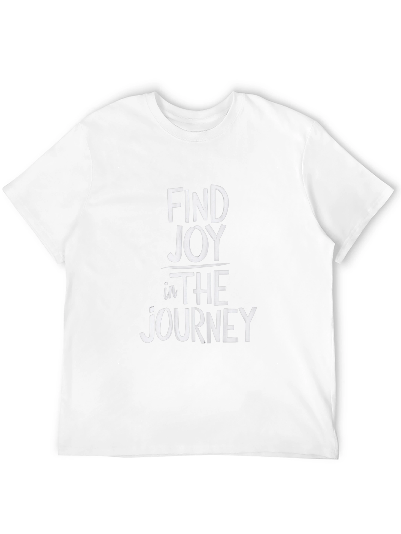 Find Joy in the Journey Graphic Tee - Black