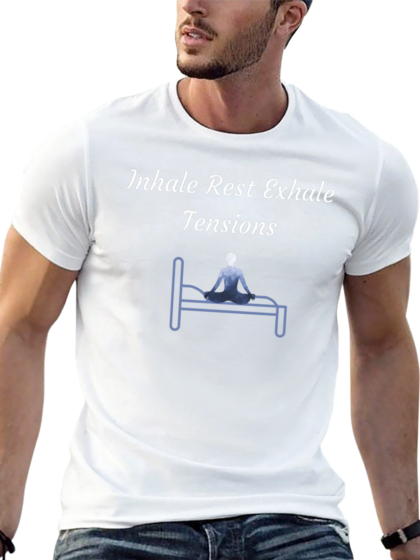 Inhale Rest Exhale Tensions Graphic Tee