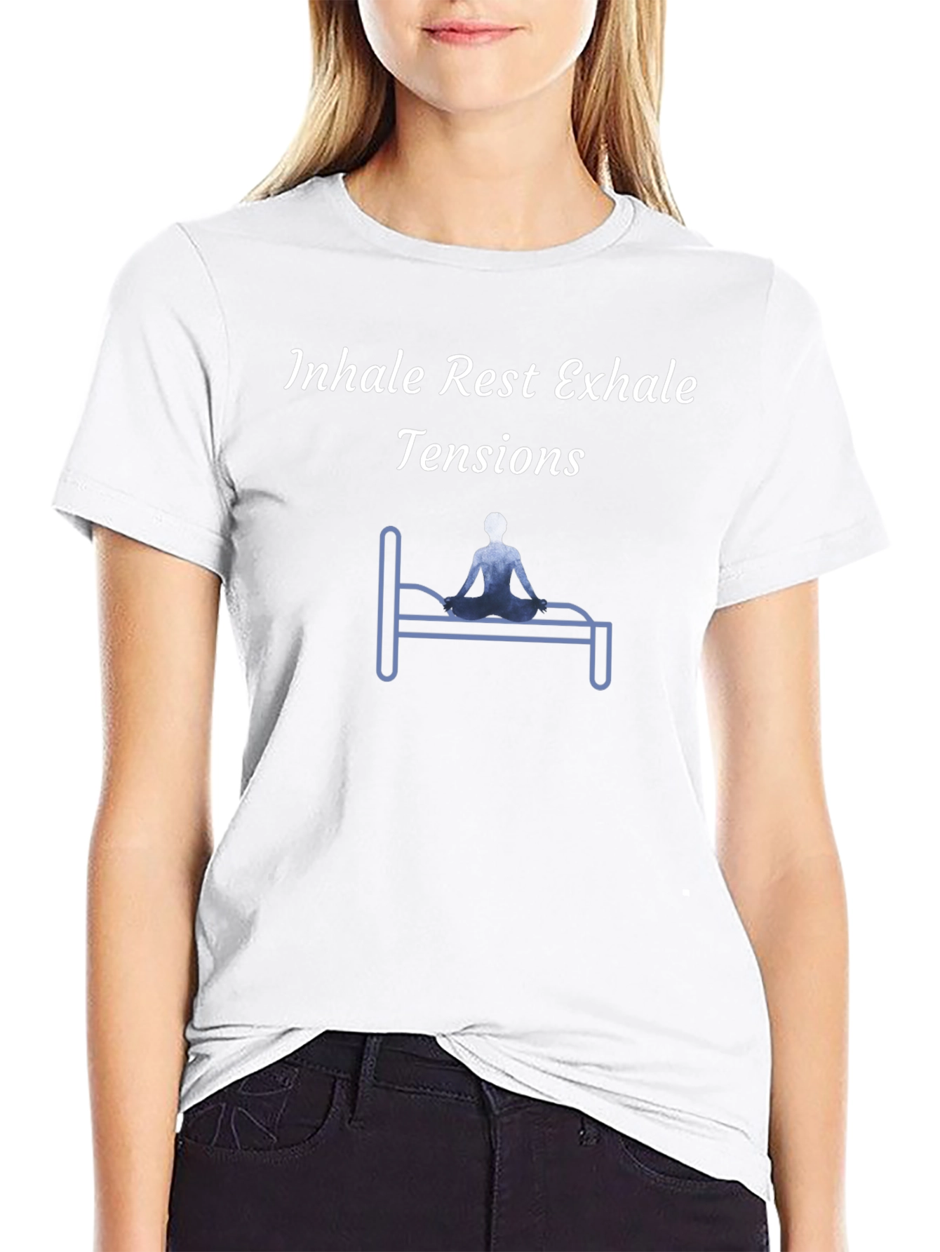 Inhale Rest Exhale Tensions Graphic Tee
