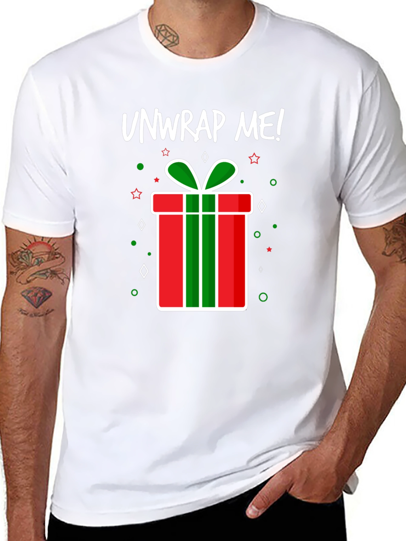 Unwrap Me! Christmas Holiday T-Shirt