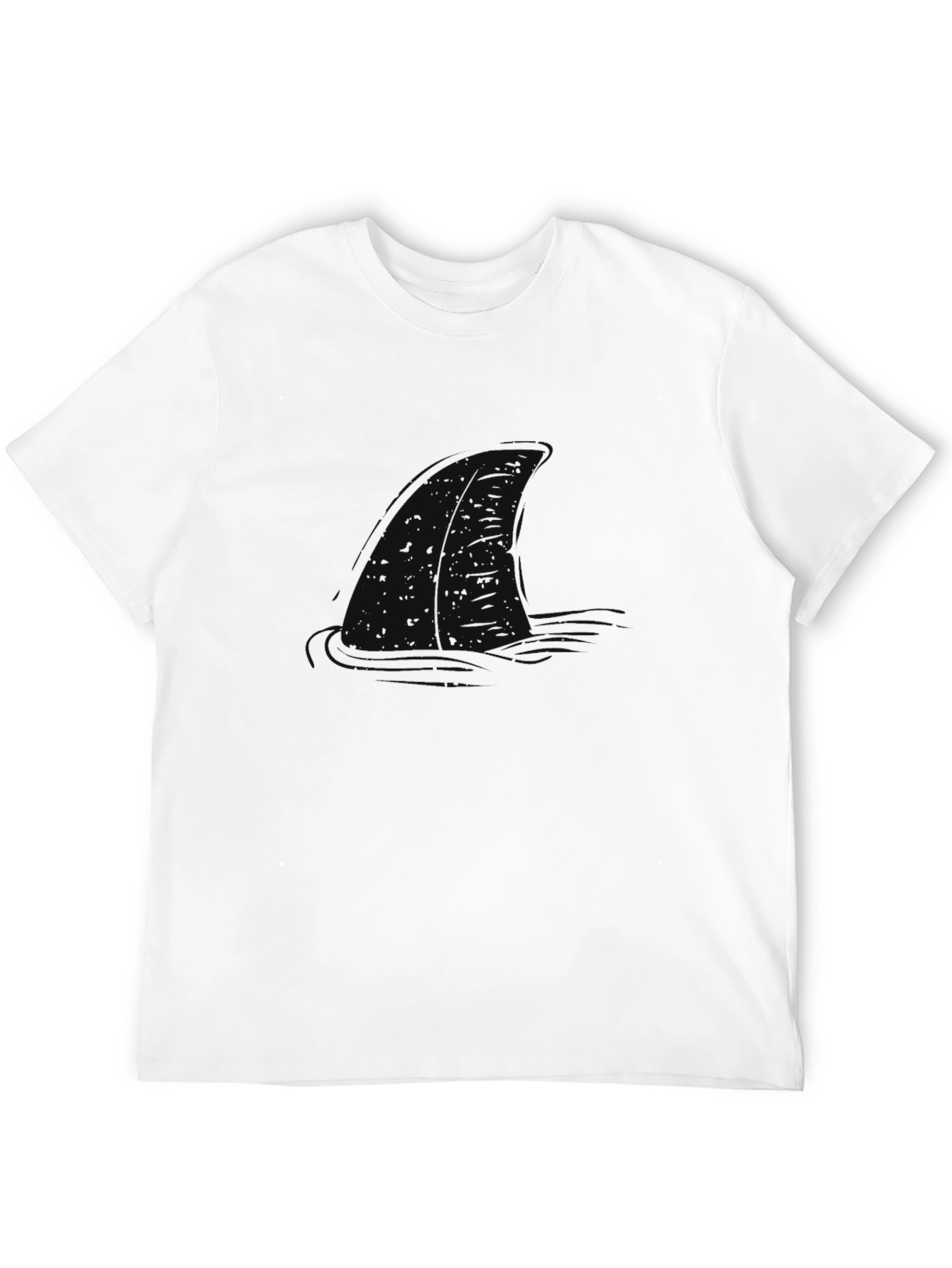 Mens Black Crewneck T-Shirt