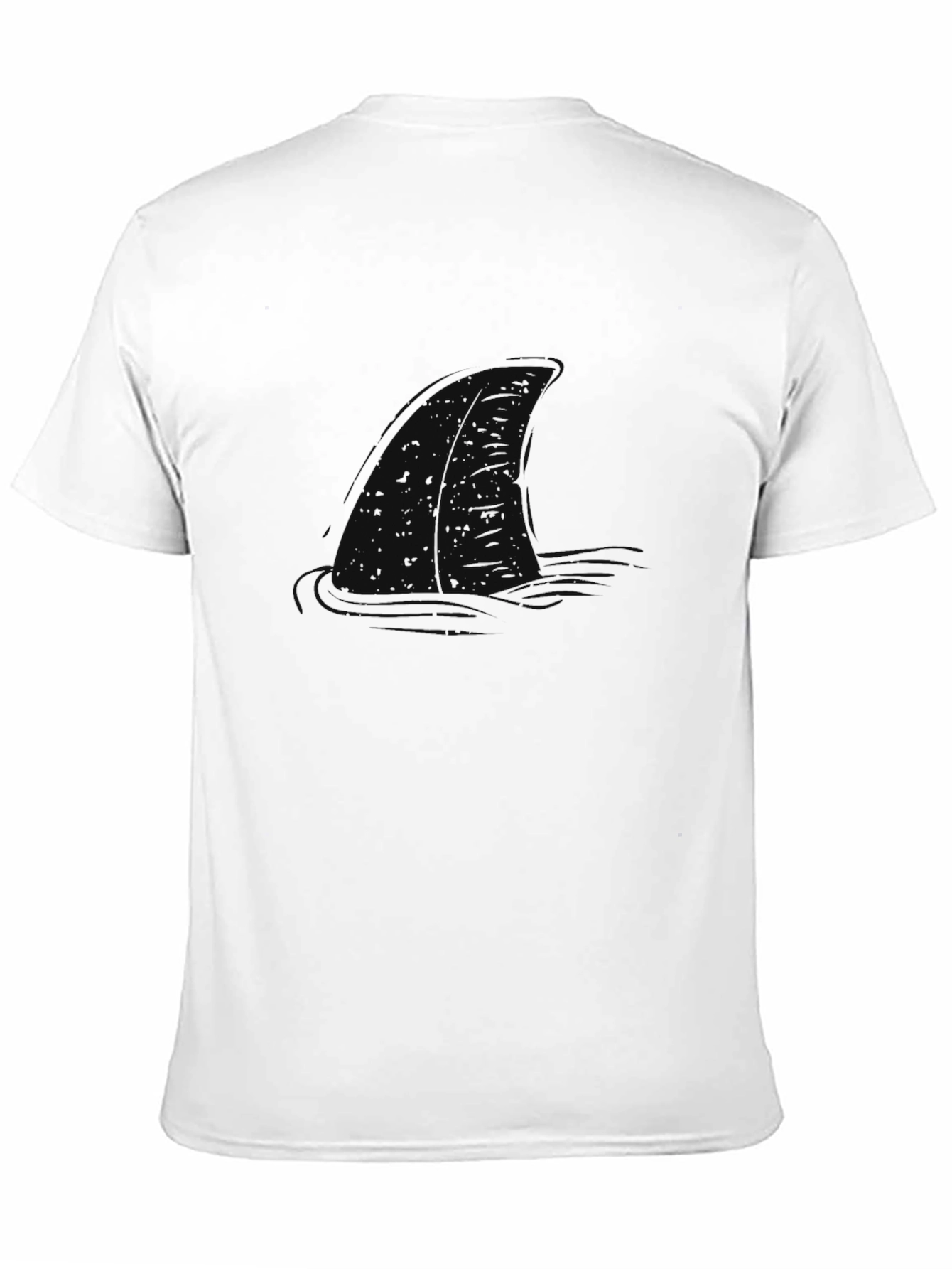 Mens Black Crewneck T-Shirt