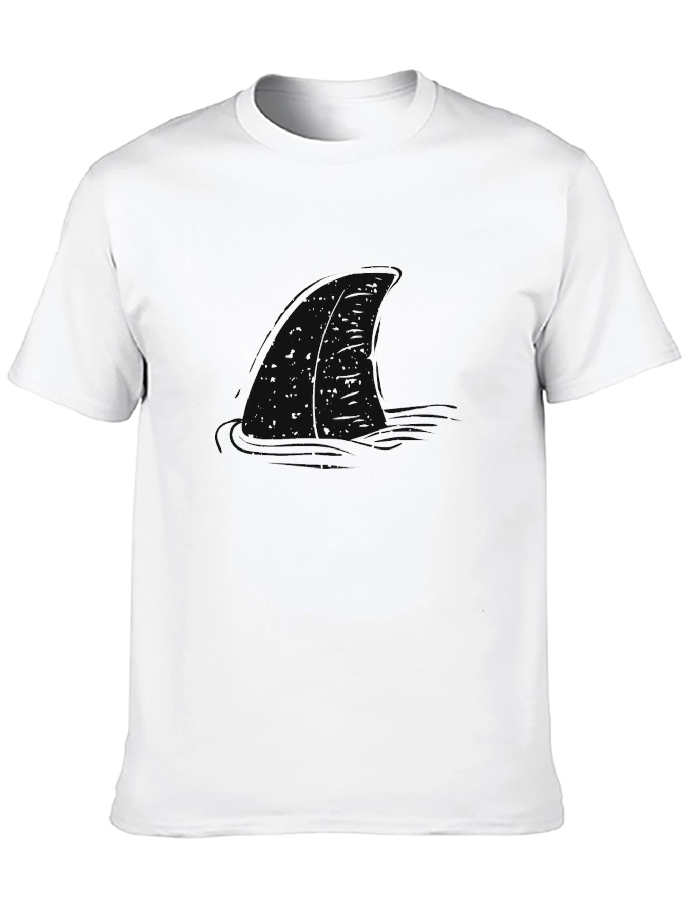Mens Black Crewneck T-Shirt