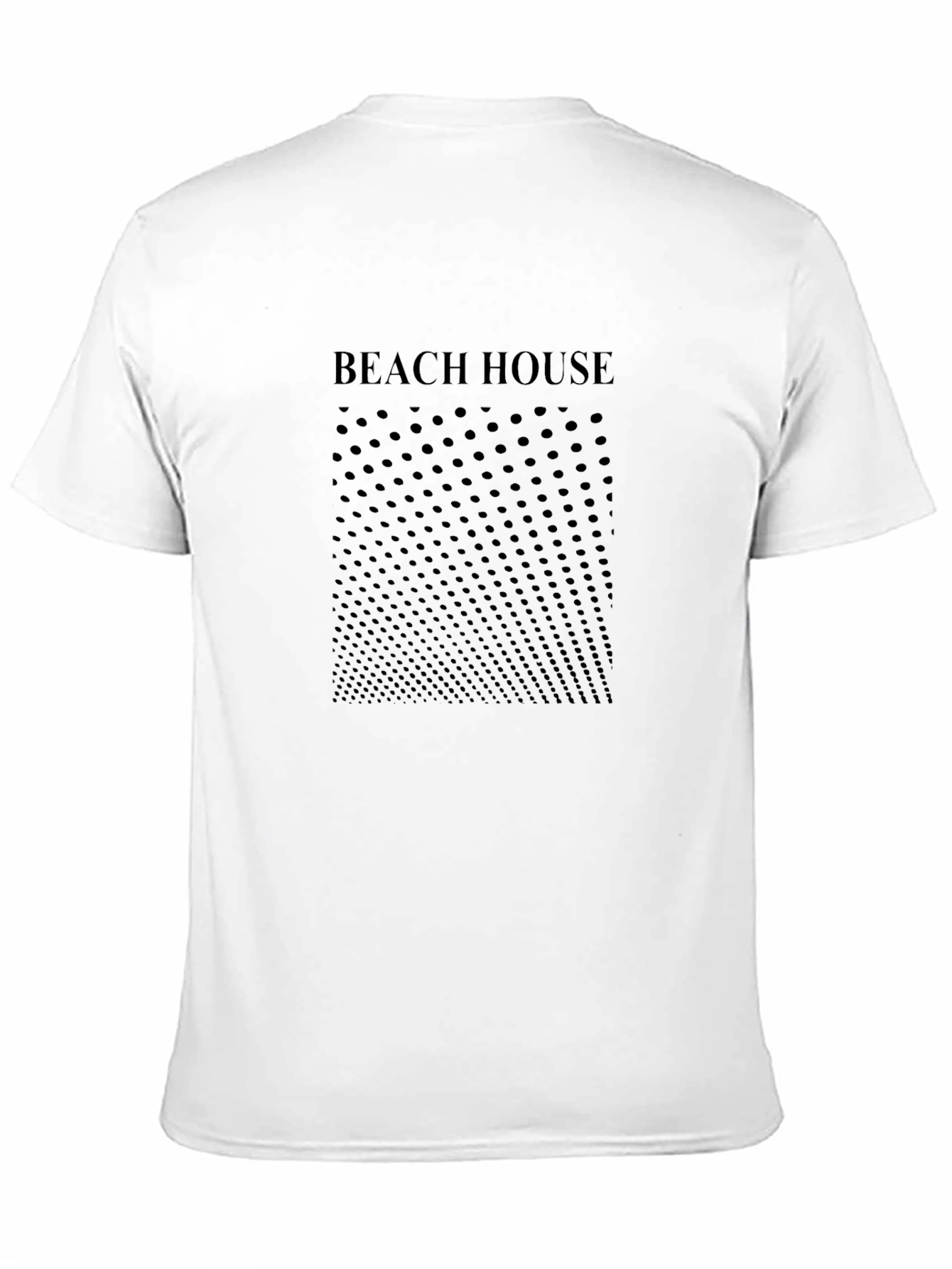Beach House Black Graphic T-Shirt