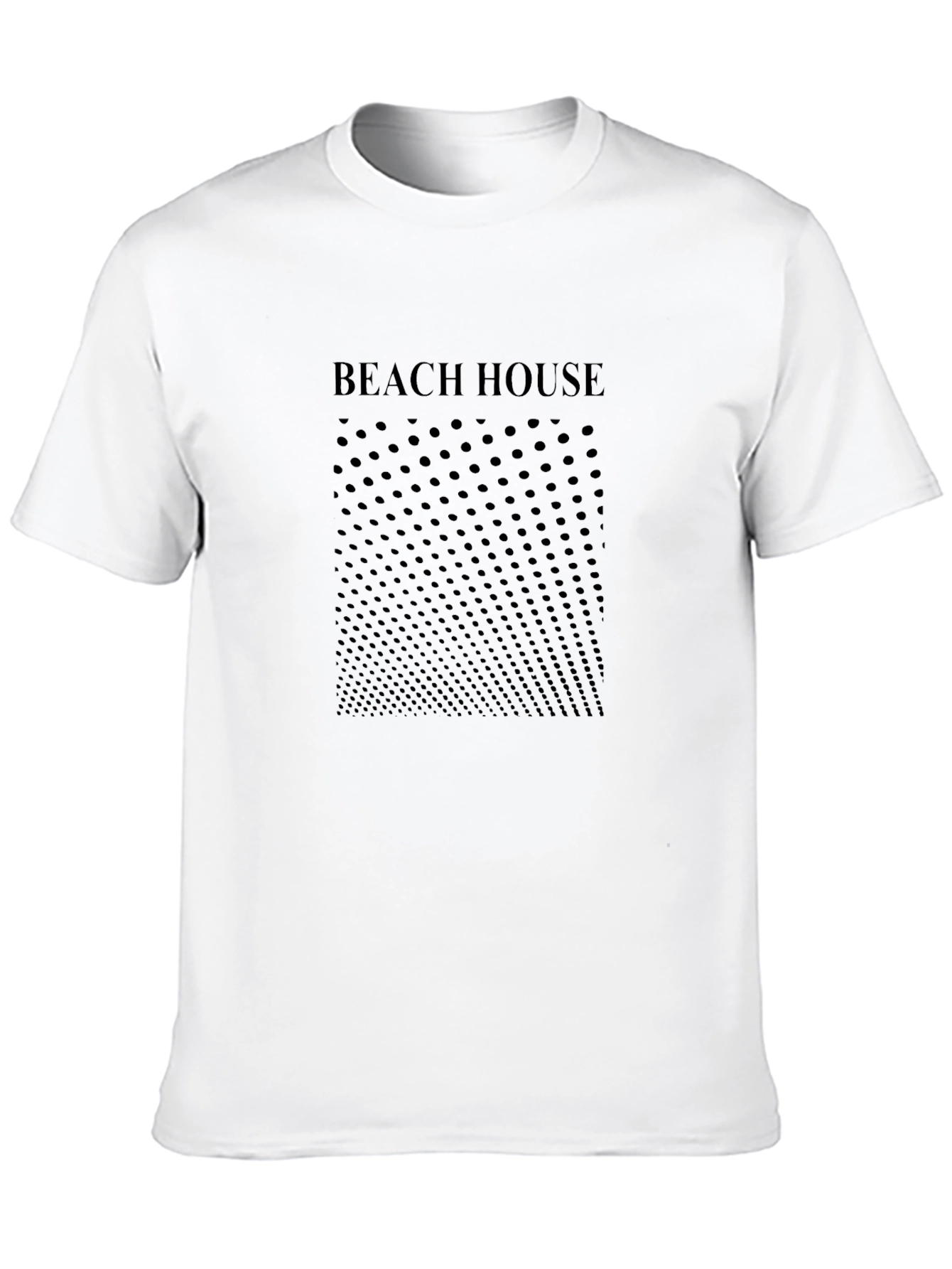 Beach House Black Graphic T-Shirt